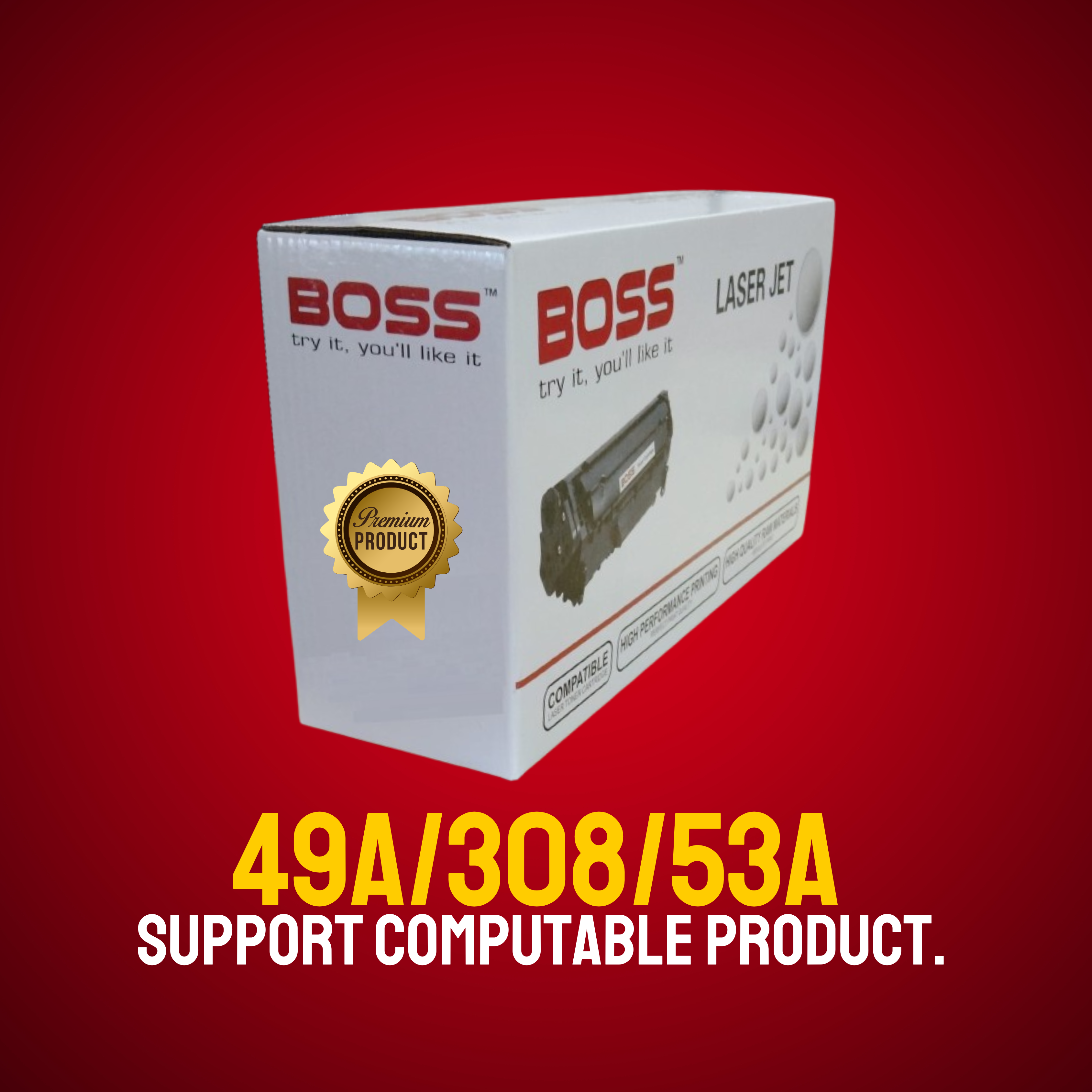 49A/308/53A Chinese Toner Cartridge # BOSS BRAND