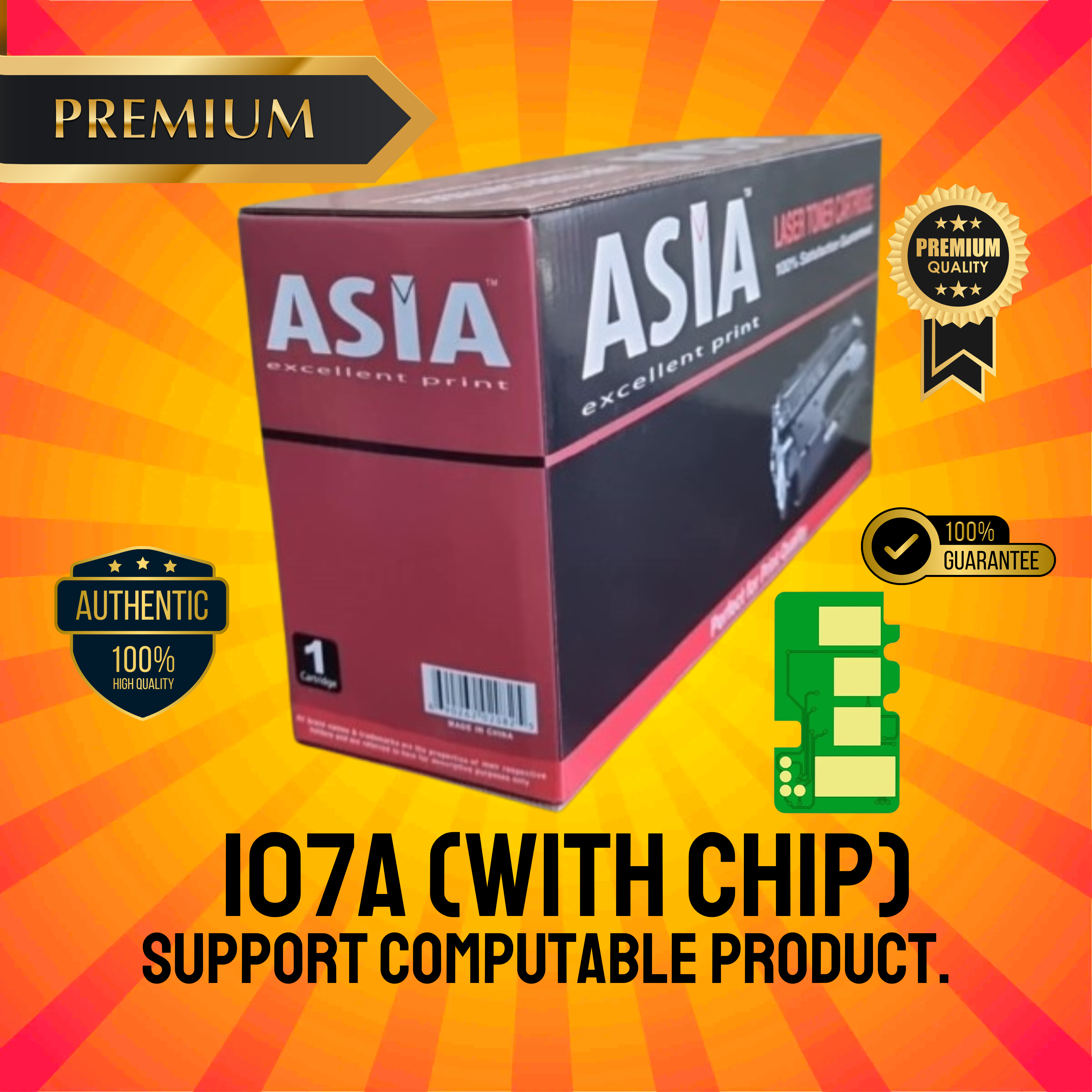 106A/107A For 107, MFP 135, MFP 137 Printer # ASIA BRAND_img_1