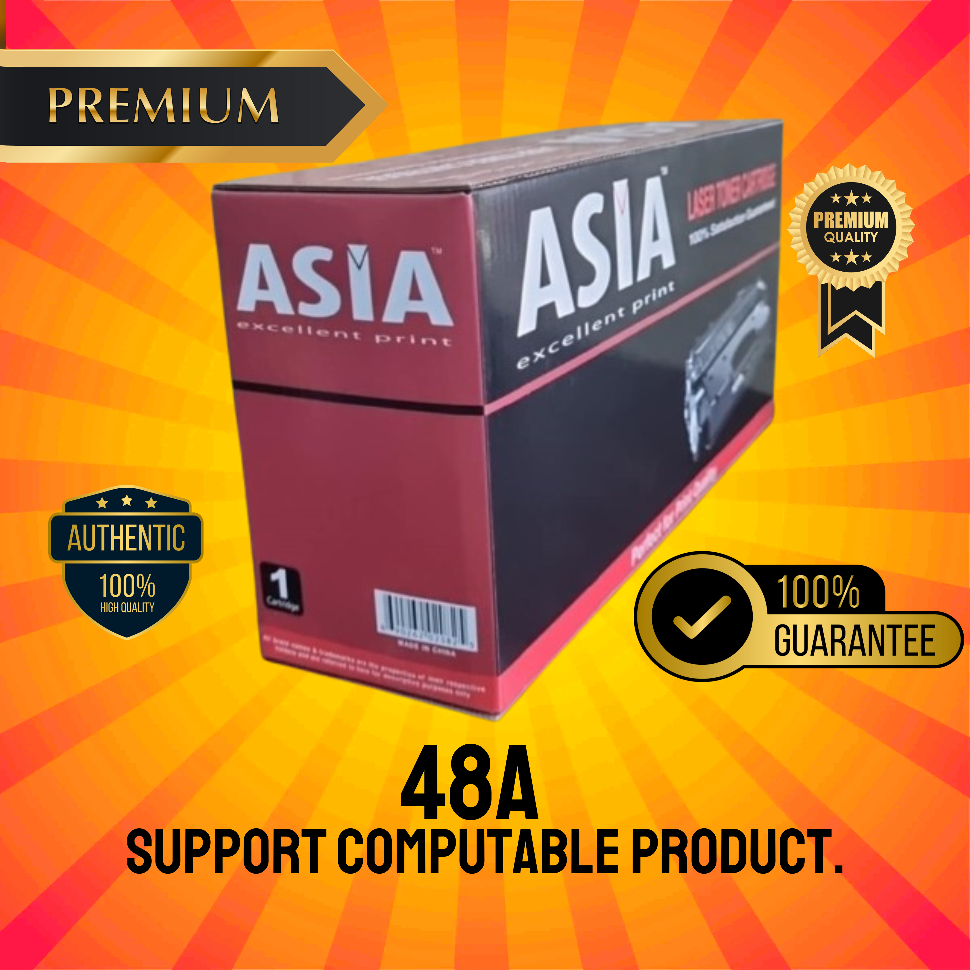 48A Chinese Toner Cartridge # ASIA BRAND