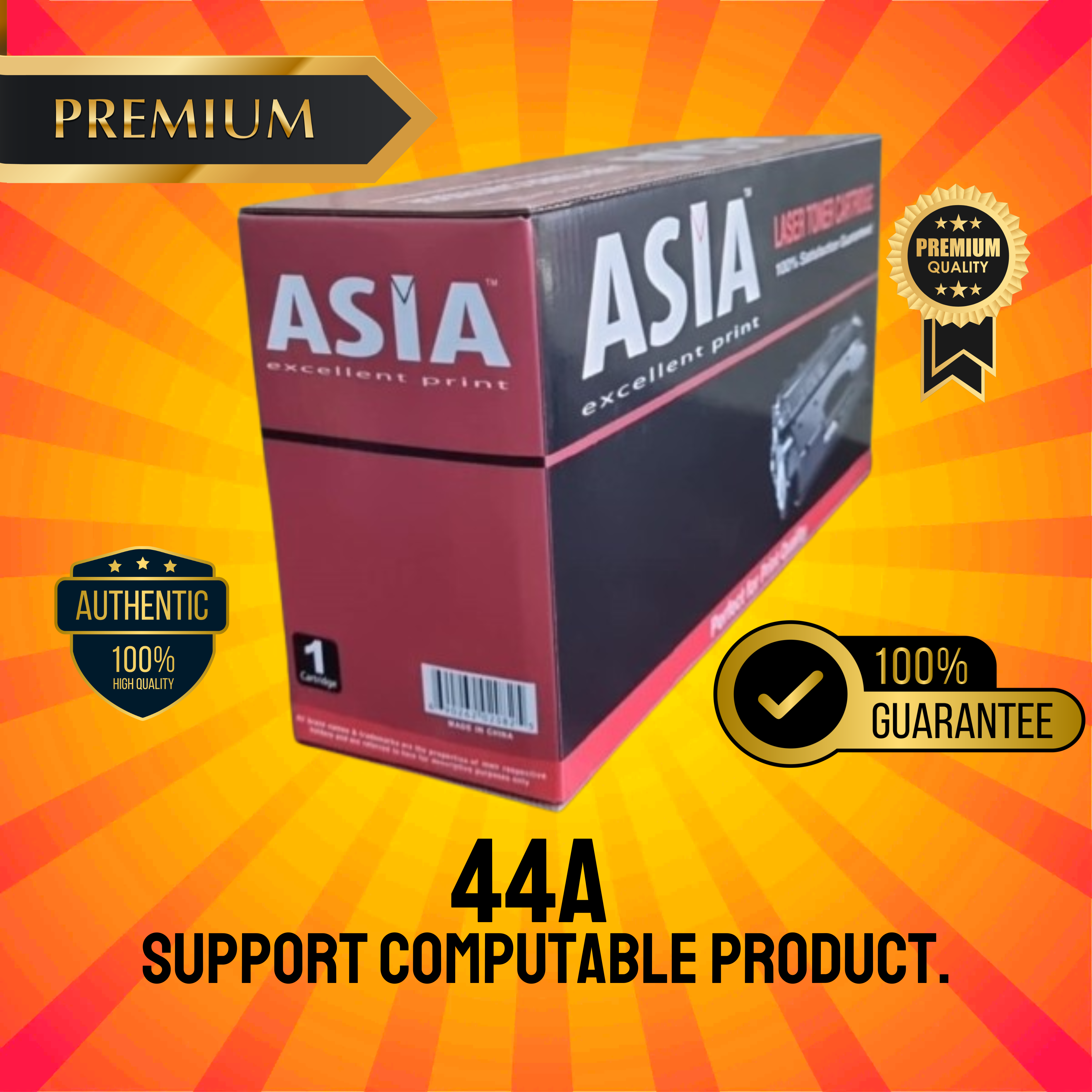 44A Chinese Toner Cartridge # ASIA BRAND