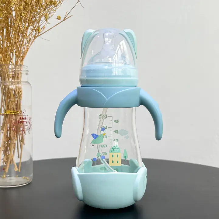 WIDE NECK ANTI COLIC GLASS FEEDER [(240ML)_img_1