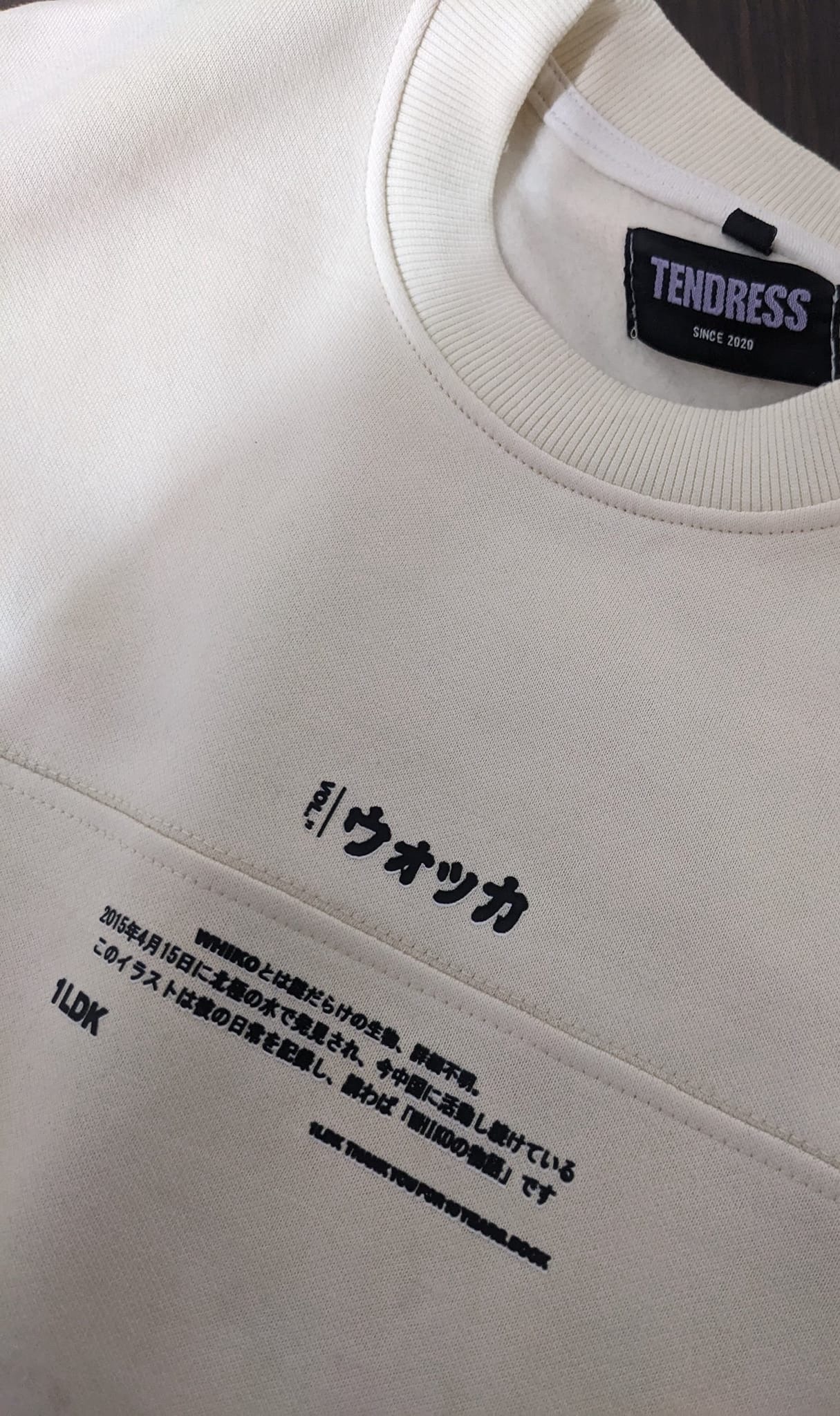 Off-white oversized sweatshirt -printed_img_3