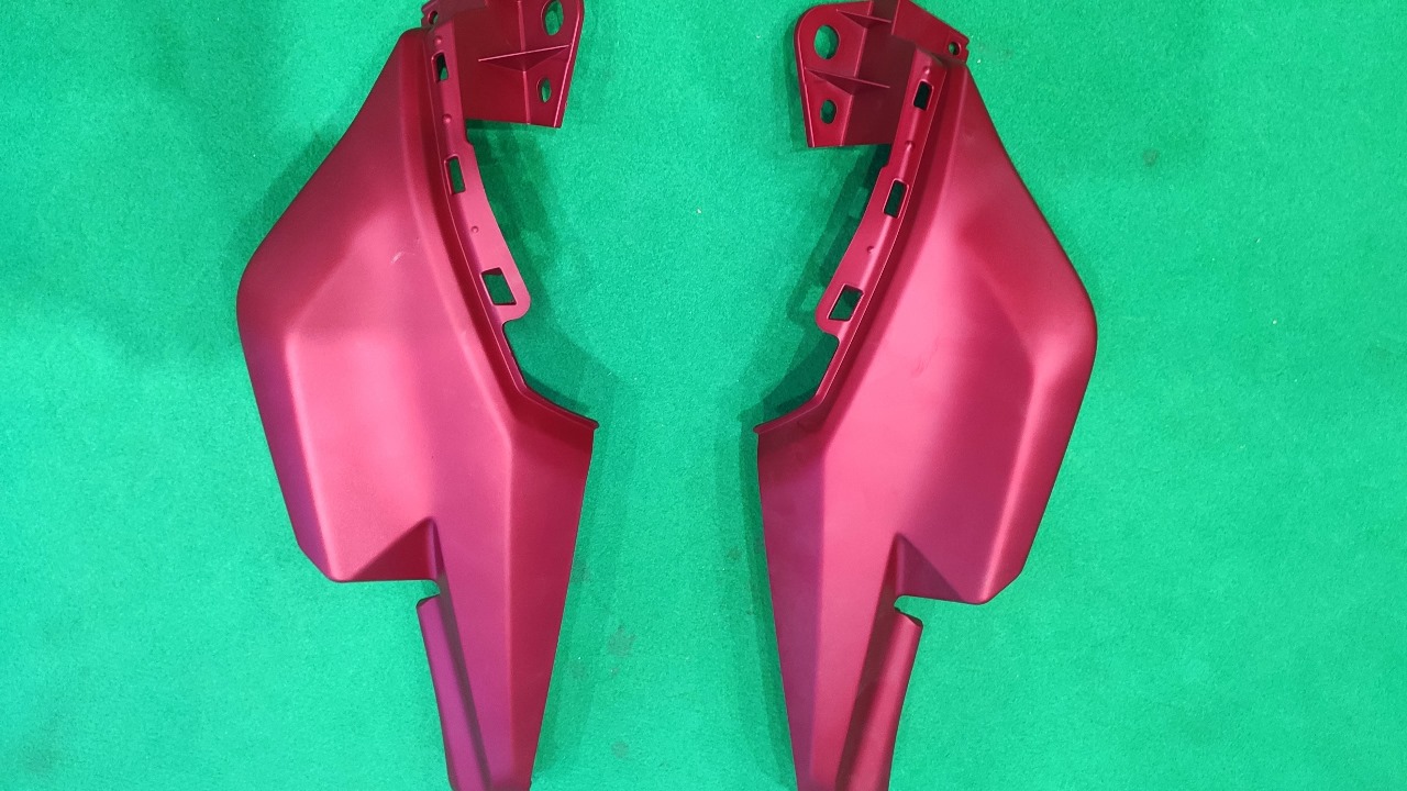 Back Panel for Yamaha FZS V3 (Mat Red) bike._img_2