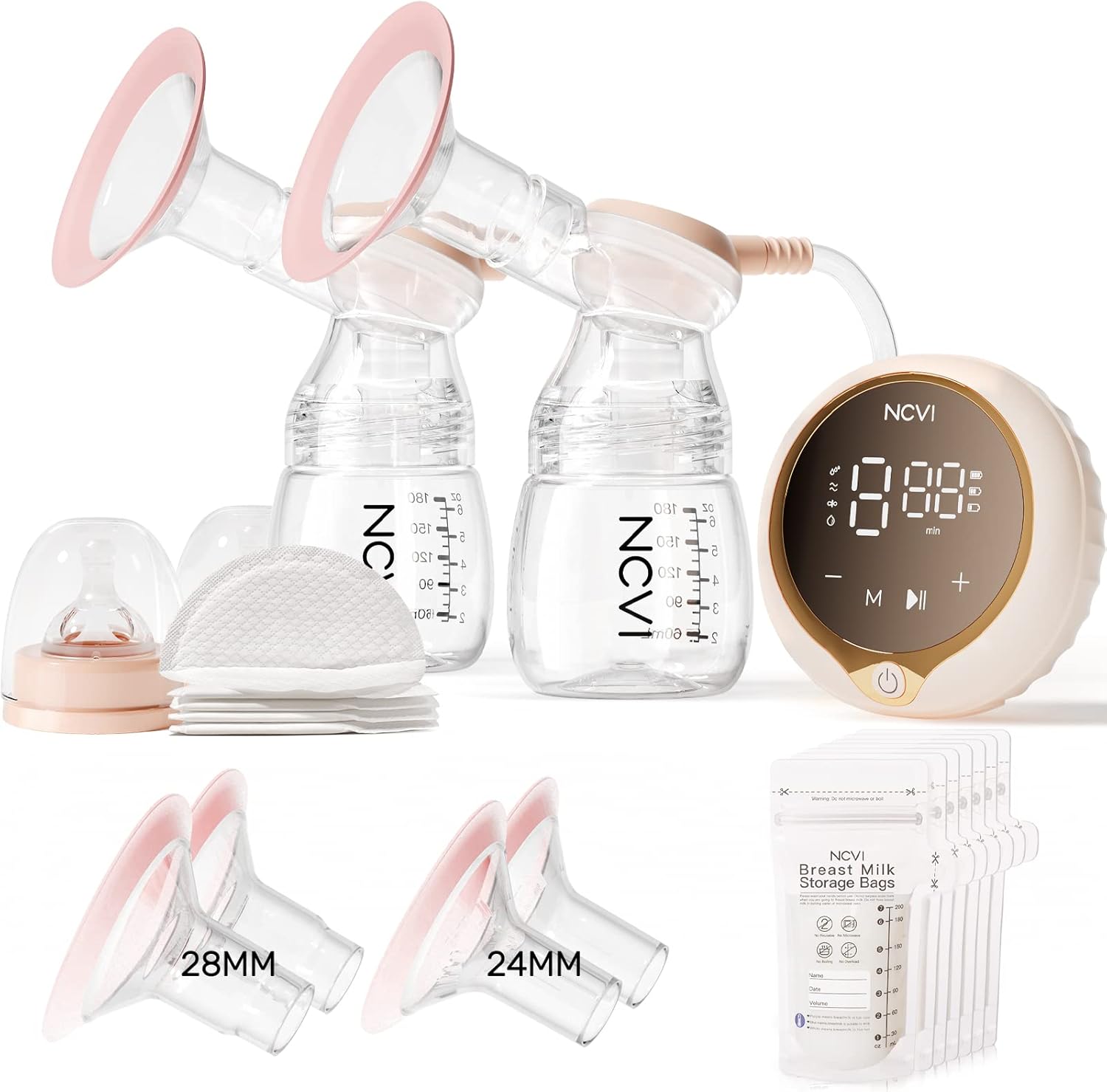 NCVI Rechargable Double electric breastpump Model 8100_img_1