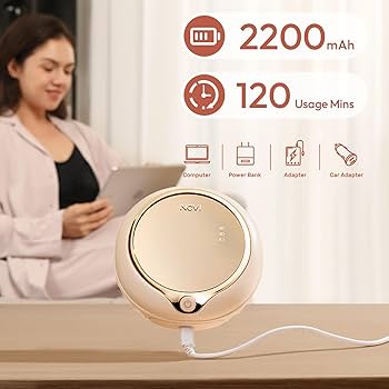 NCVI Rechargable Double electric breastpump Model 8100_img_2