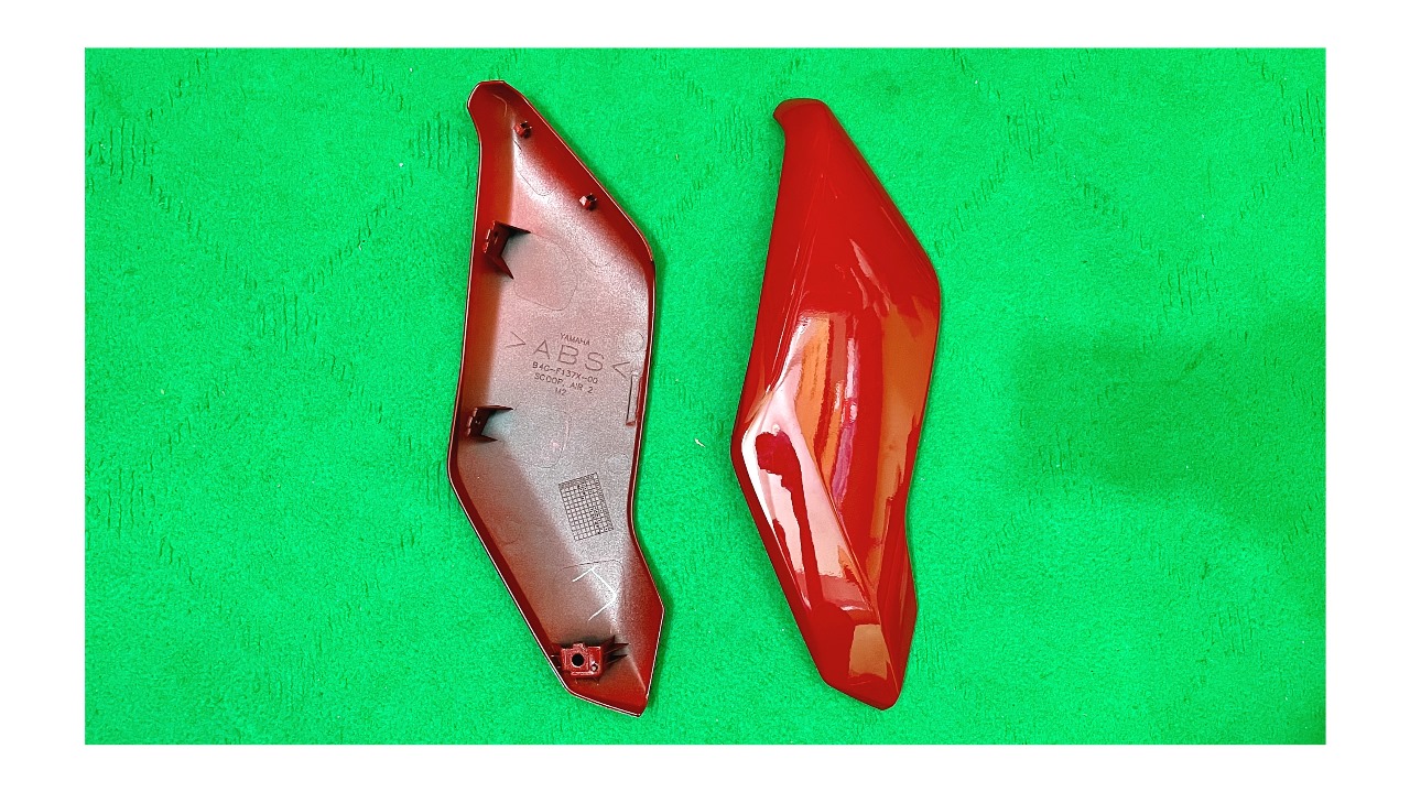 Air Scoop for Yamaha FZS V3 (Glossy Red) bike._img_1