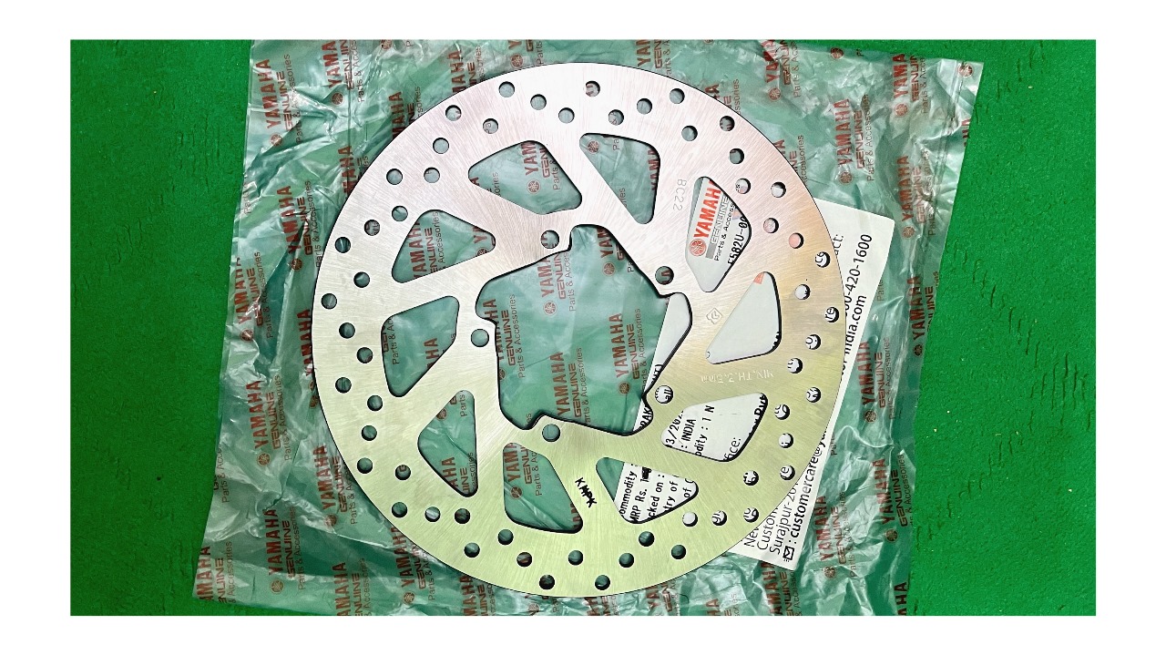 Break Disk Plate (Front) for Yamaha FZS V1, FZS V2 (Single Disk) Fazer V1, Fazer V2 bike._img_2