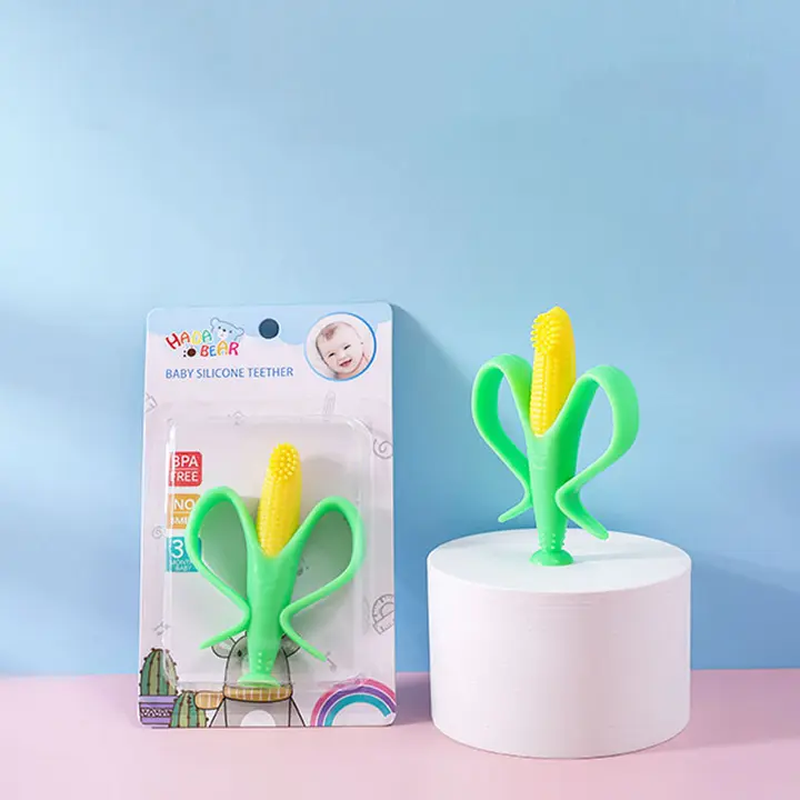 premium quality Baby silicon TEETHER (brush type)