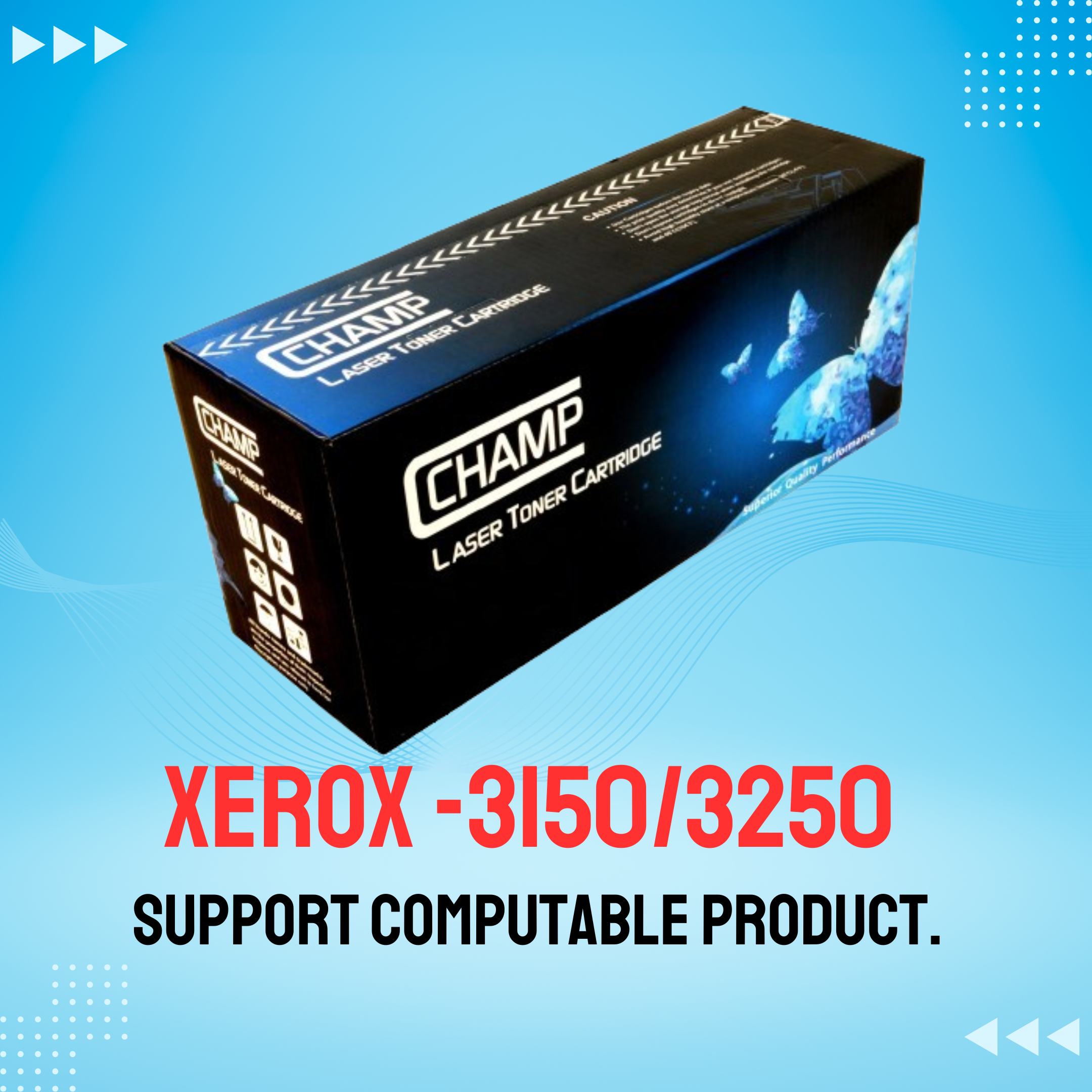 XEROX -3150/3250 Chinese Toner Cartridge # CHAMP BRAND