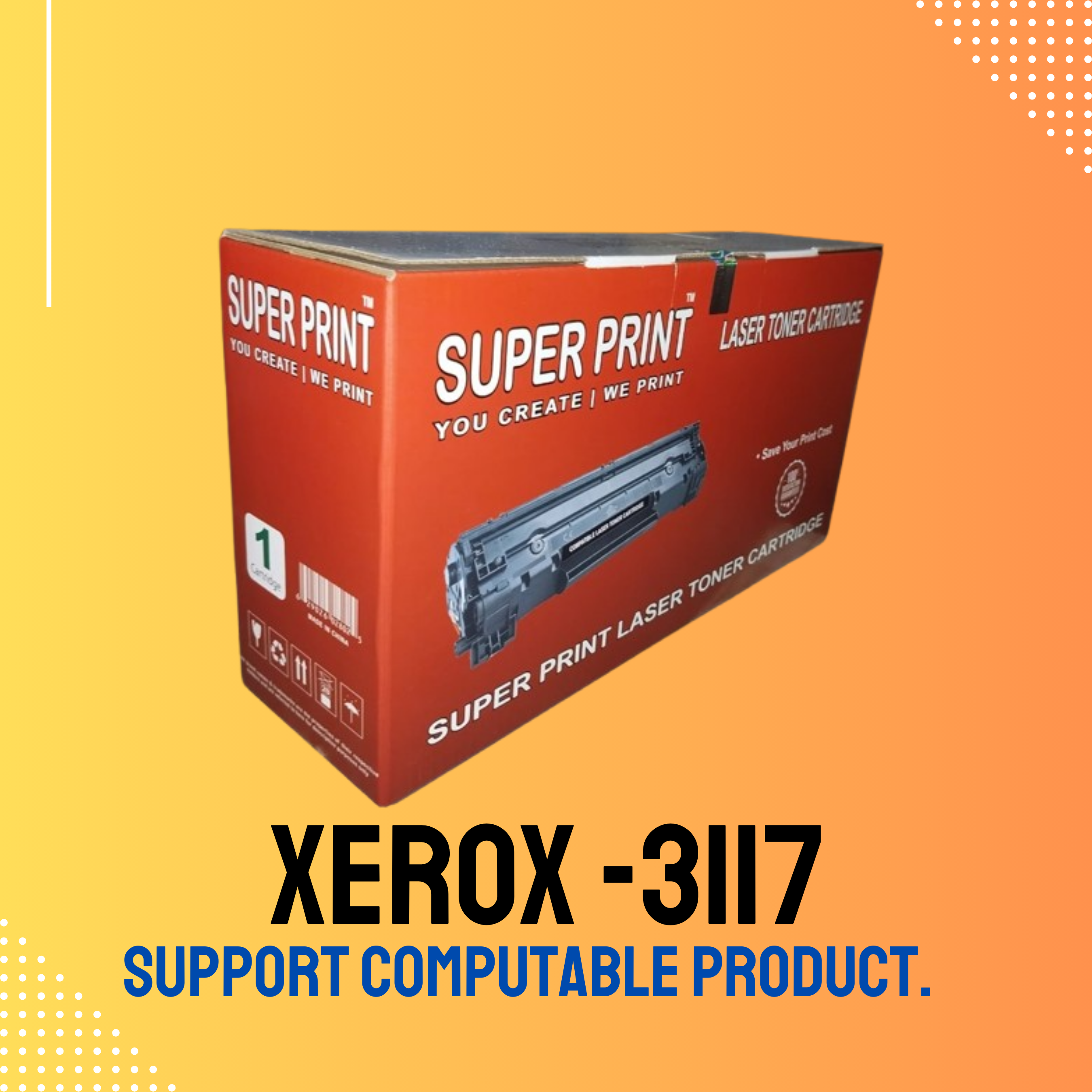XEROX -3117 Chinese Toner Cartridge # SUPER PRINT BRAND