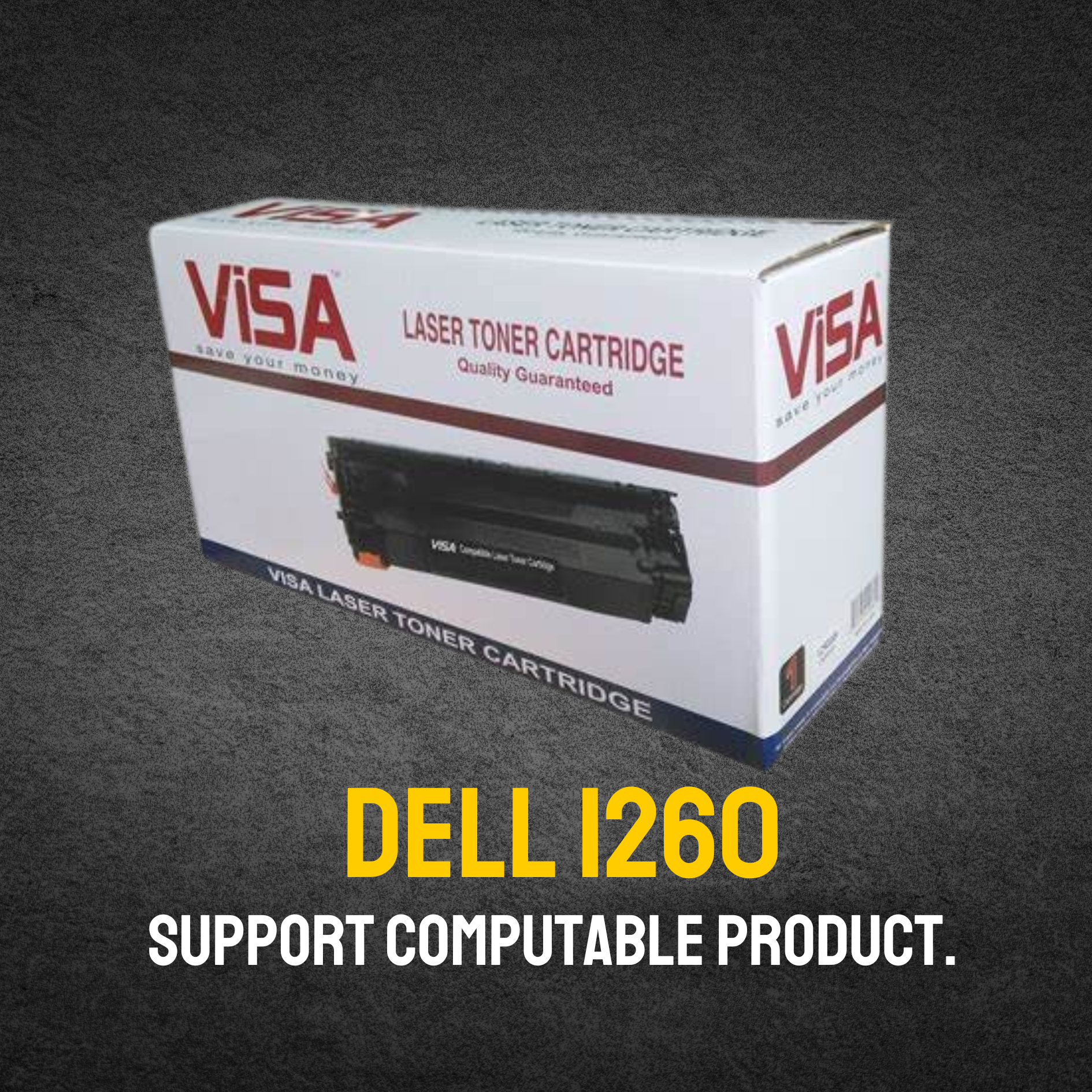 Dell 1260 Chinese Toner Cartridge # VISA BRAND