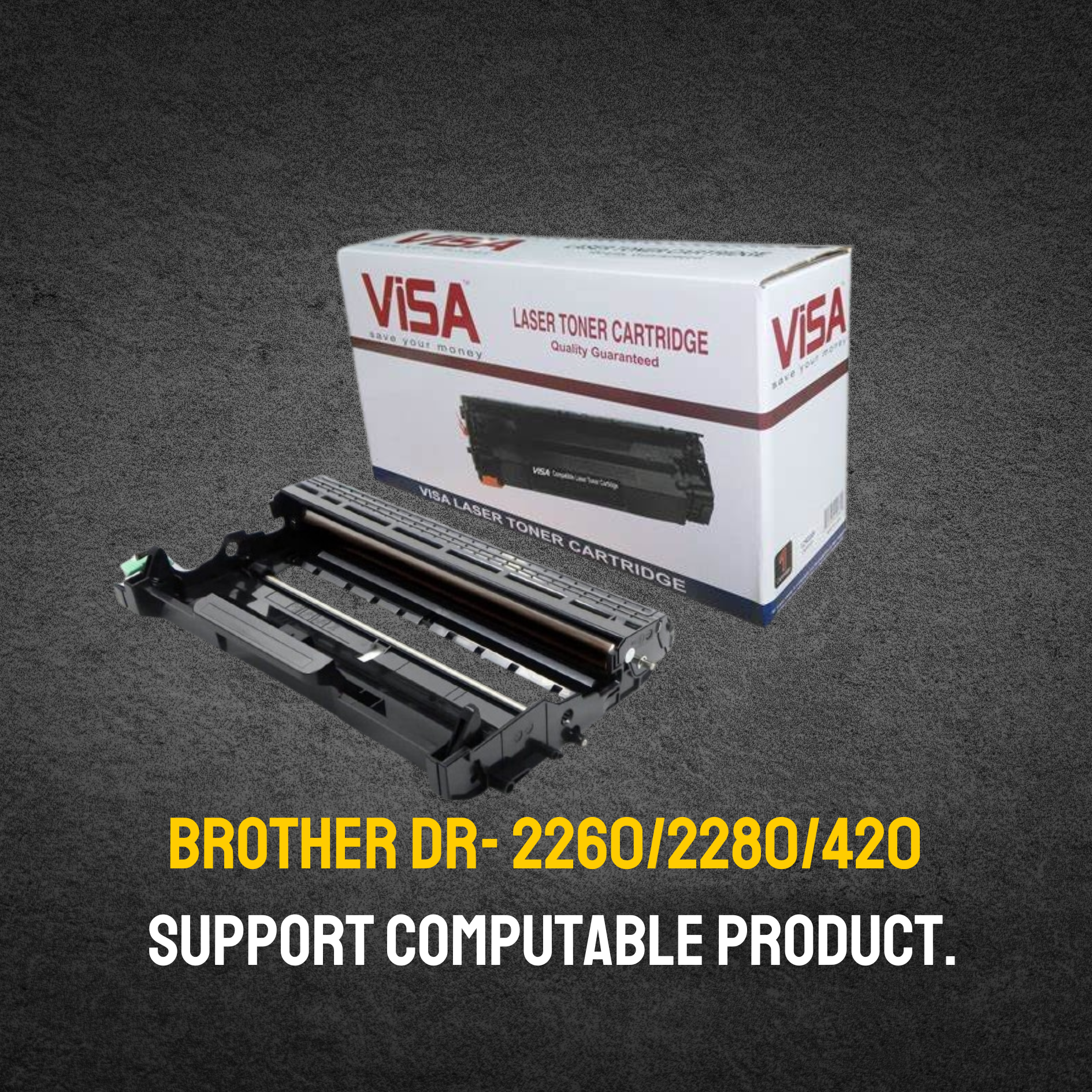 Brother DR- 2260/2280/420 Chinese Toner Cartridge # VISA BRAND