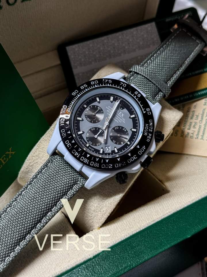 Rolex Daytona Fiber Belt Sports Type Grey