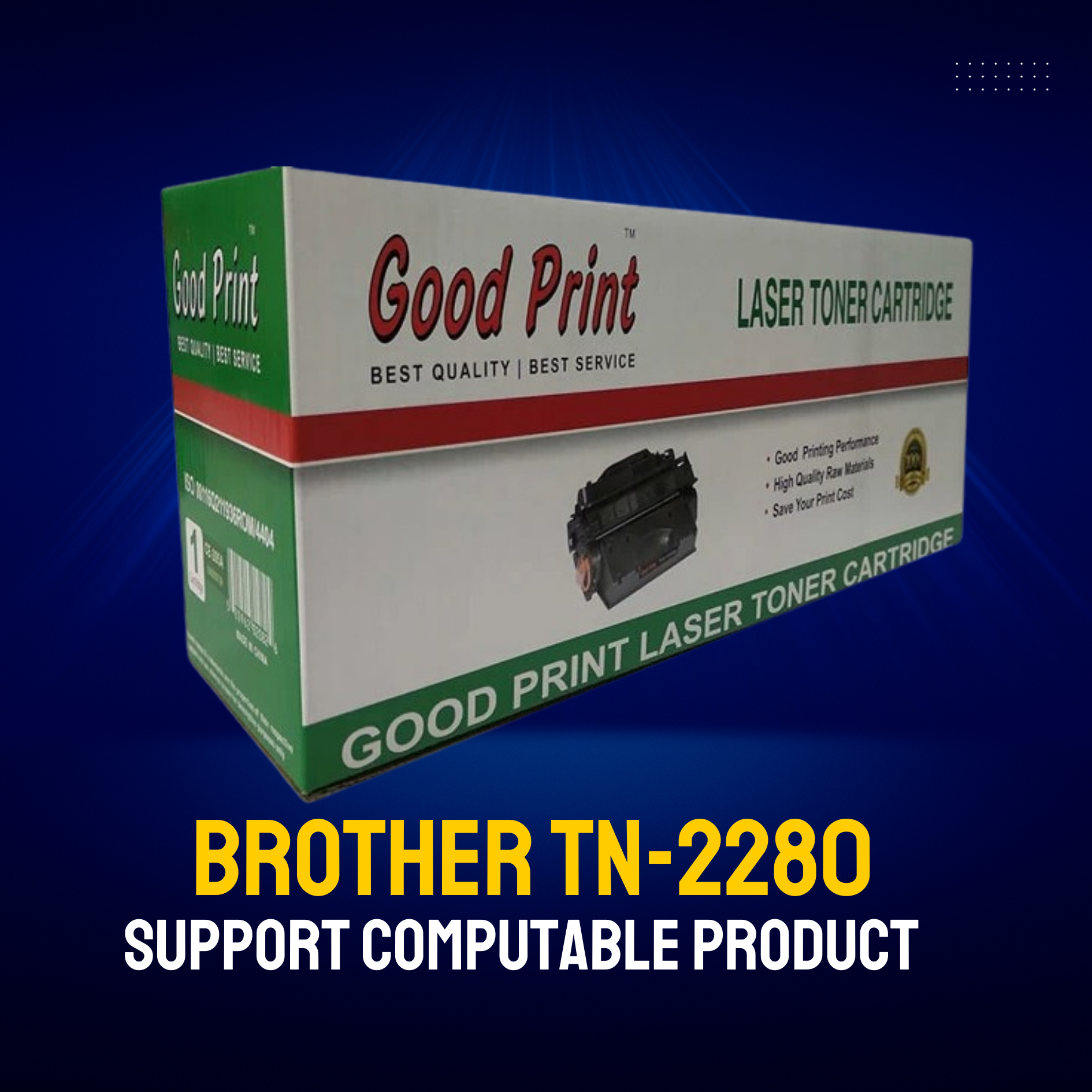 Brother TN-2280 Chinese Toner Cartridge # GOOD PRINT BRAND