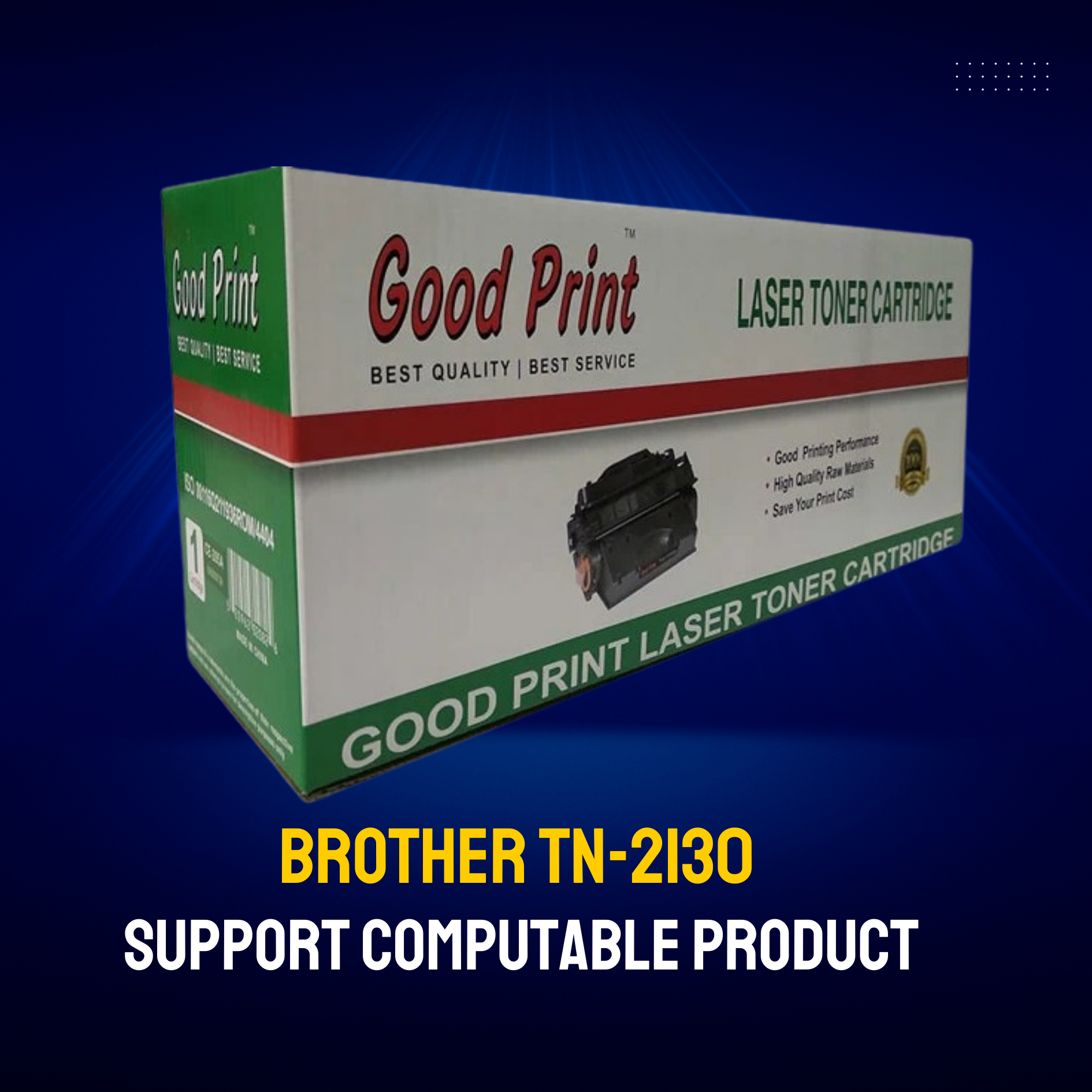Brother TN-2130 Chinese Toner Cartridge # GOOD PRINT BRAND