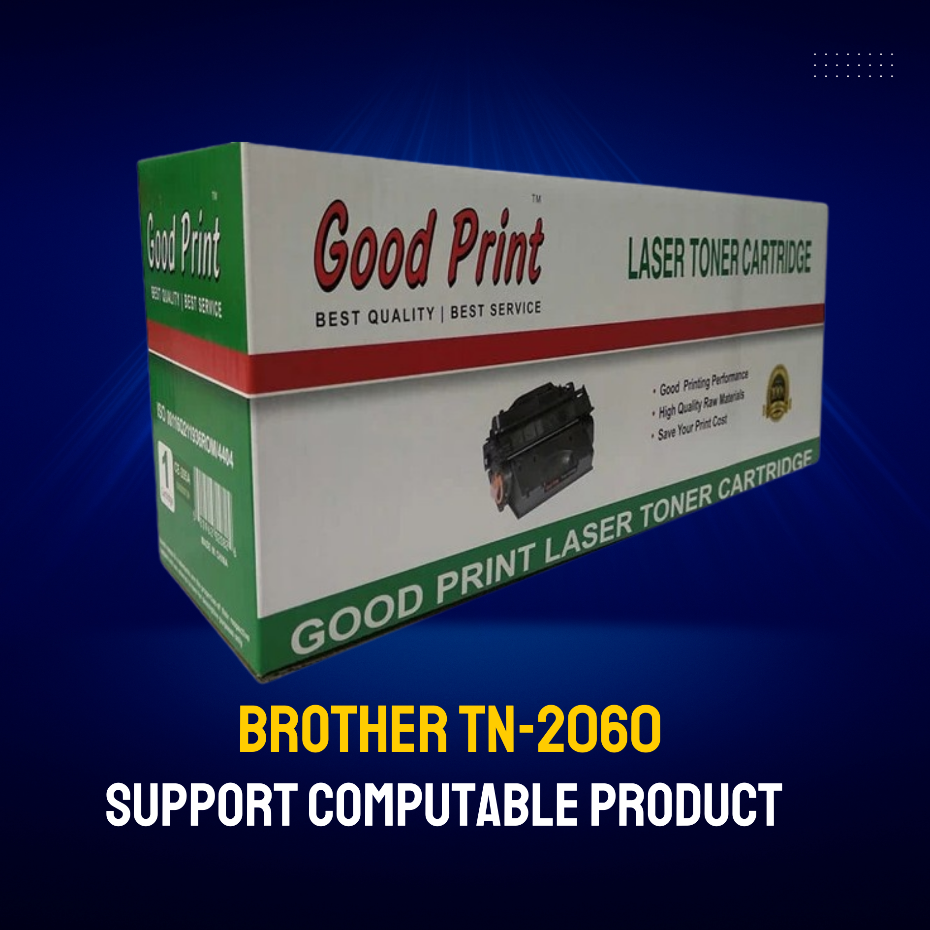 Brother TN-2060 Chinese Toner Cartridge # GOOD PRINT BRAND