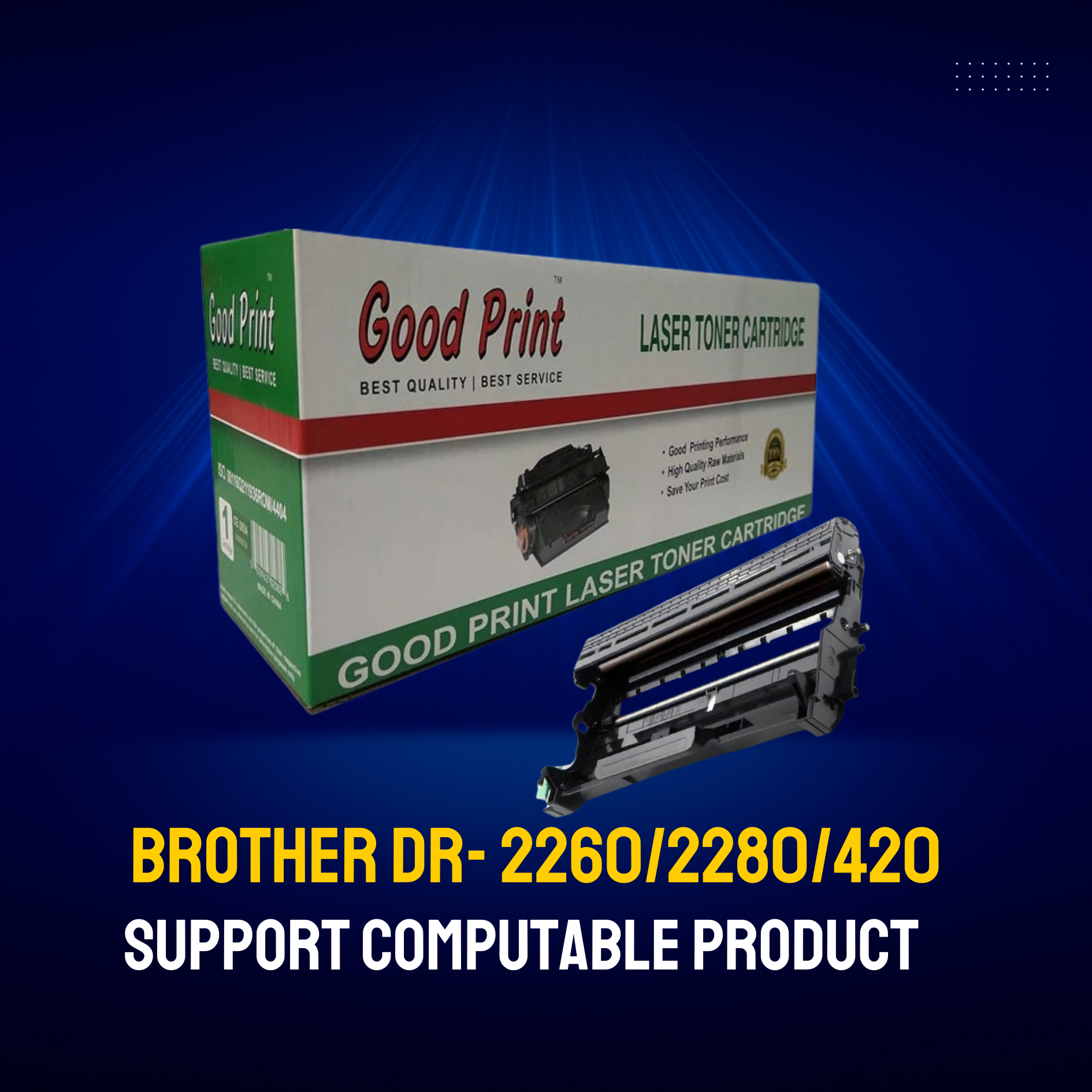 Brother DR- 2260/2280/420 Chinese Toner Cartridge # GOOD PRINT BRAND