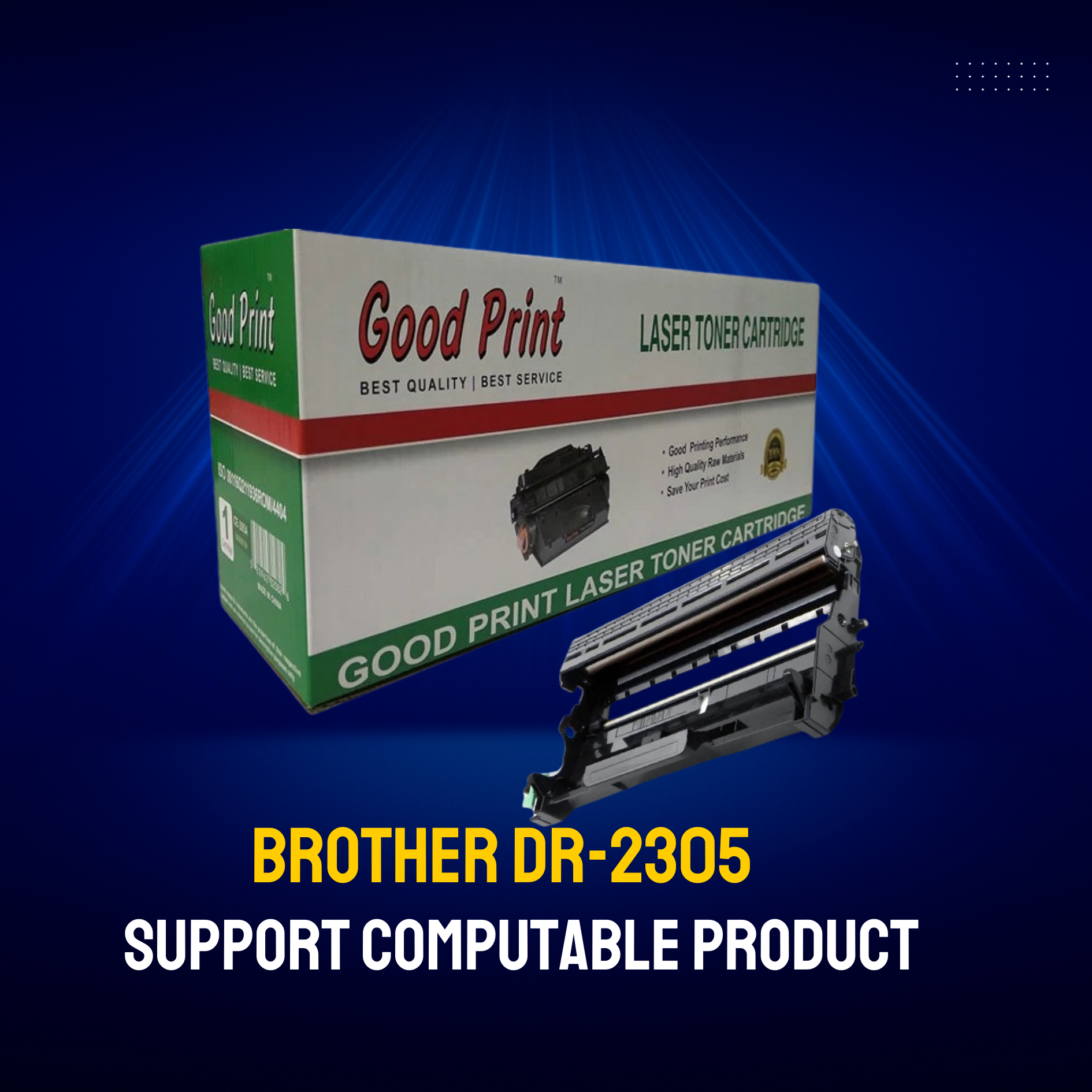 Brother DR-2305 Chinese Toner Cartridge # GOOD PRINT BRAND