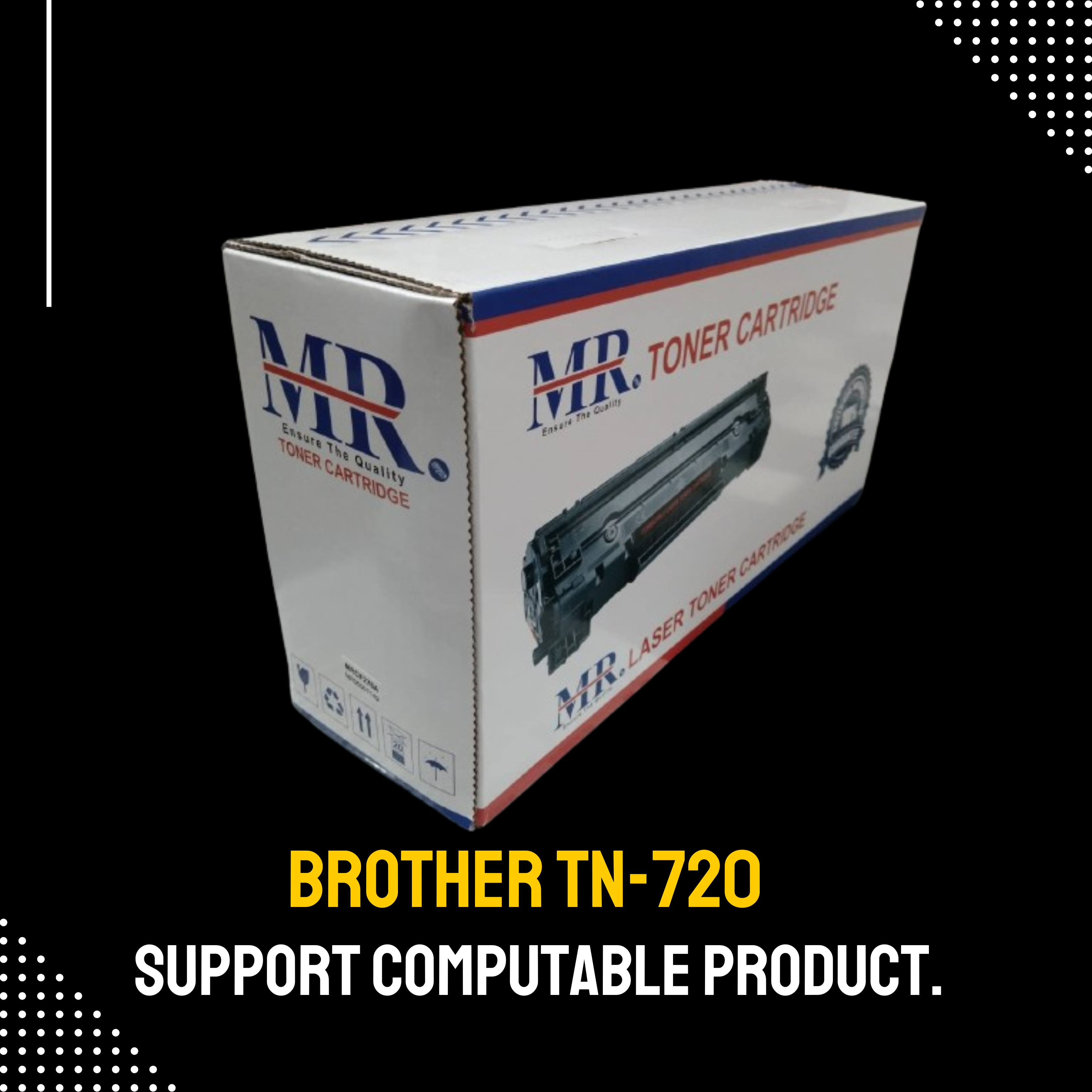 Brother TN-720 Chinese Toner Cartridge # MR BRAND
