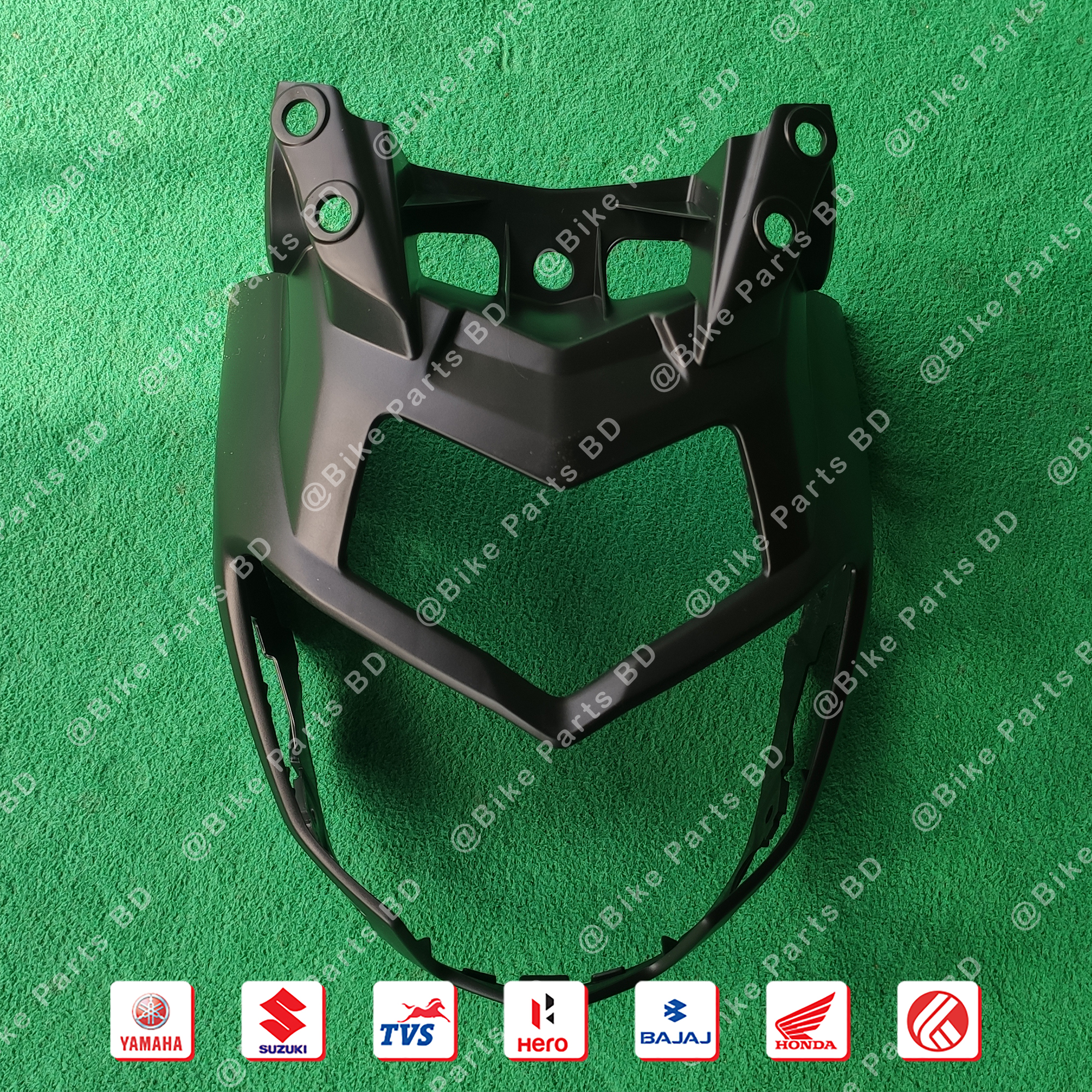 Headlight Mask (Upper) for Yamaha FZS V3 & FZS V3 Deluxe bike._img_1