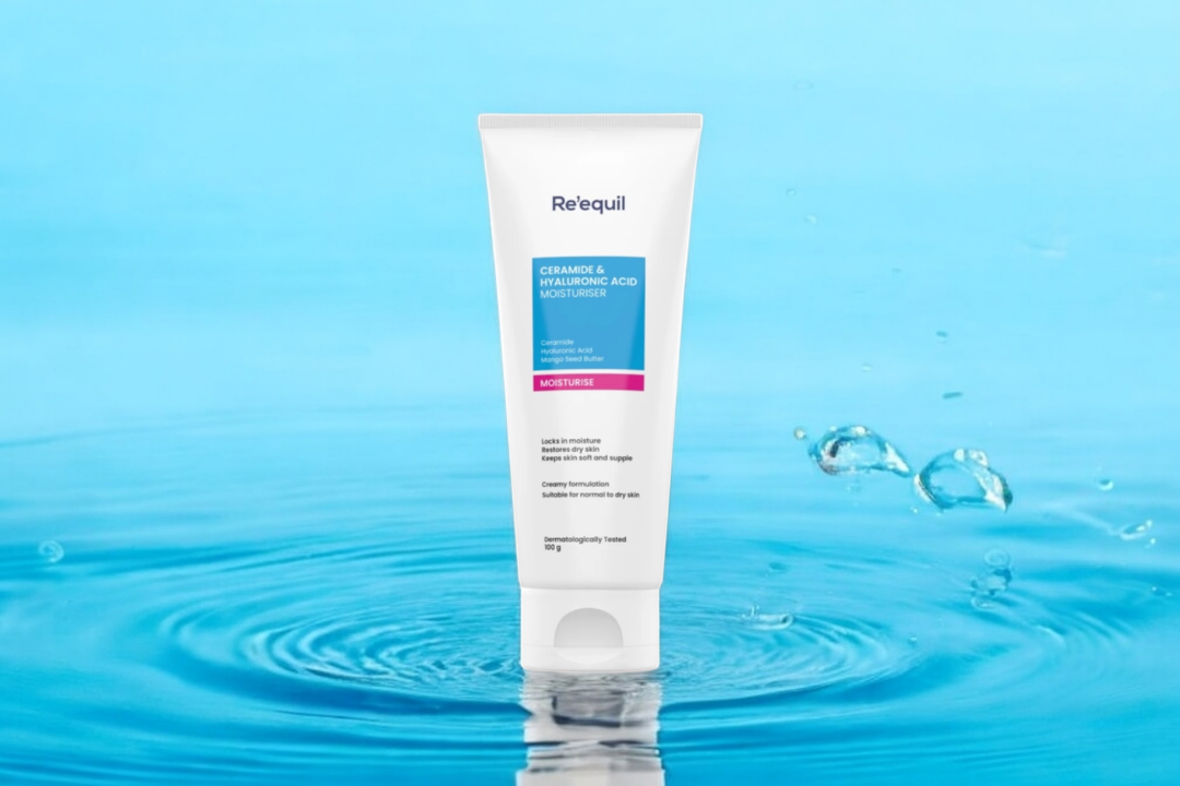 Re'equil CERAMIDE & HYALURONIC ACID MOISTURISER FOR NORMAL TO DRY SKIN (100 g)★_img_0