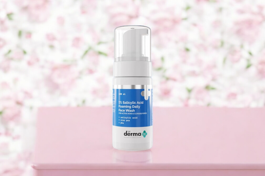 The Derma Co 1% Salicylic Acid Foaming Daily Face Wash 100ml_img_0