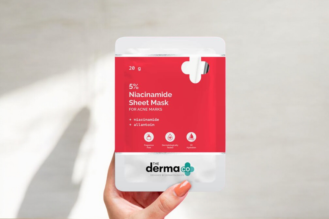 Derma co 5% Niacinamide Sheet Mask for Acne Mark_img_0