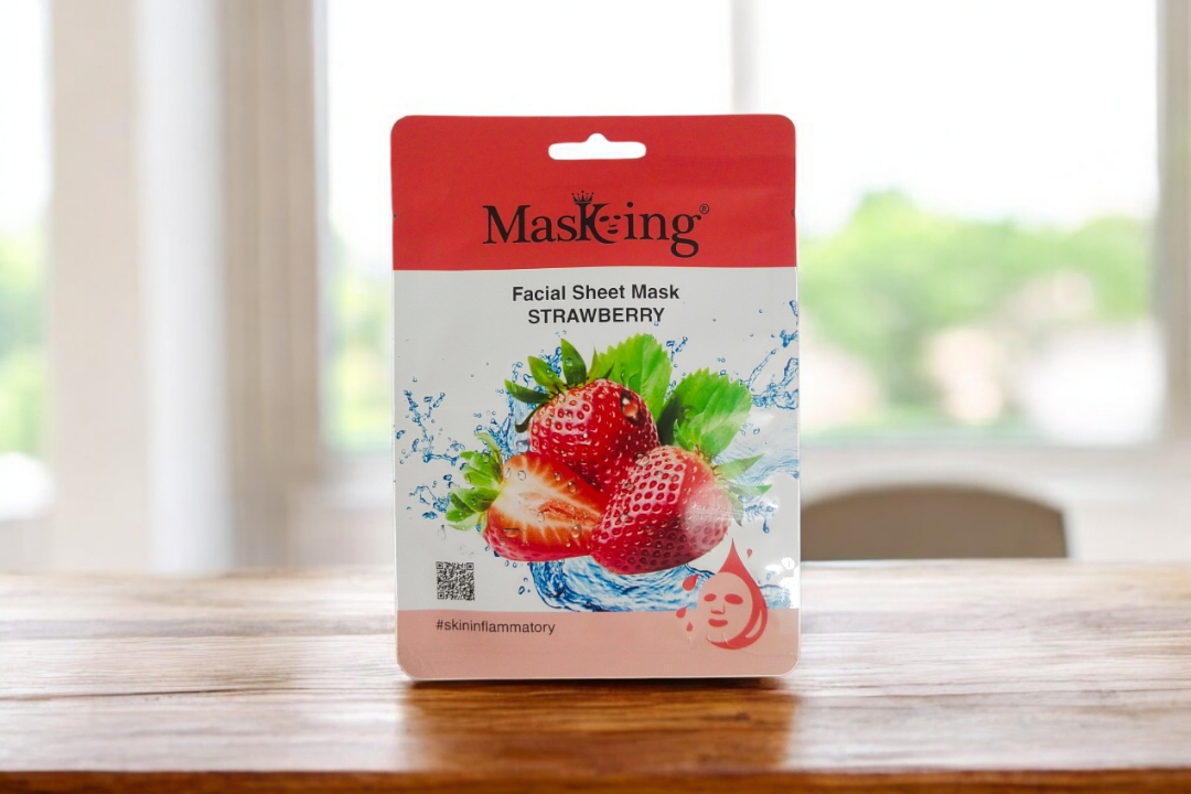 Masking Facial Sheet Mask - Strawberry_img_0