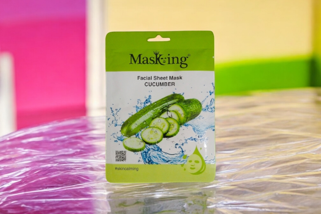 Masking Facial Sheet Mask - Cucumber_img_0
