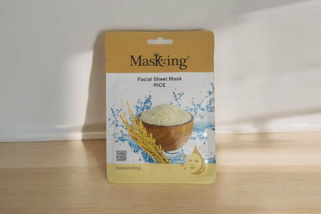 Masking Facial Sheet Mask - Rice_img_0