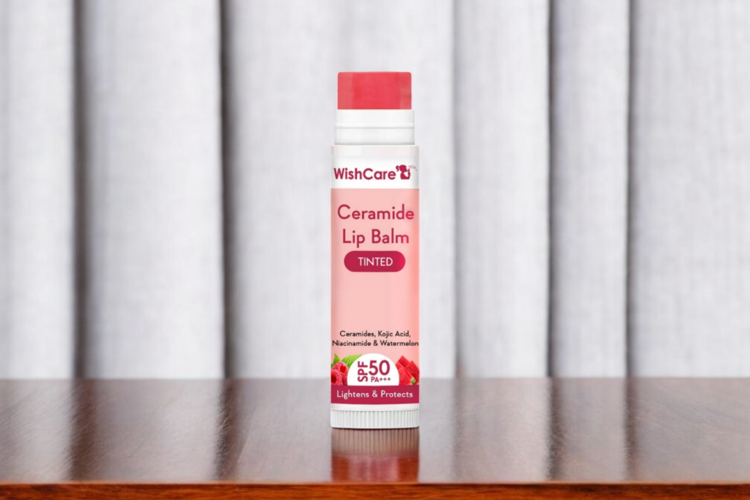 Wishcare Ceramide Lip Balm with SPF 50 PA+++ (Tinted)_img_0