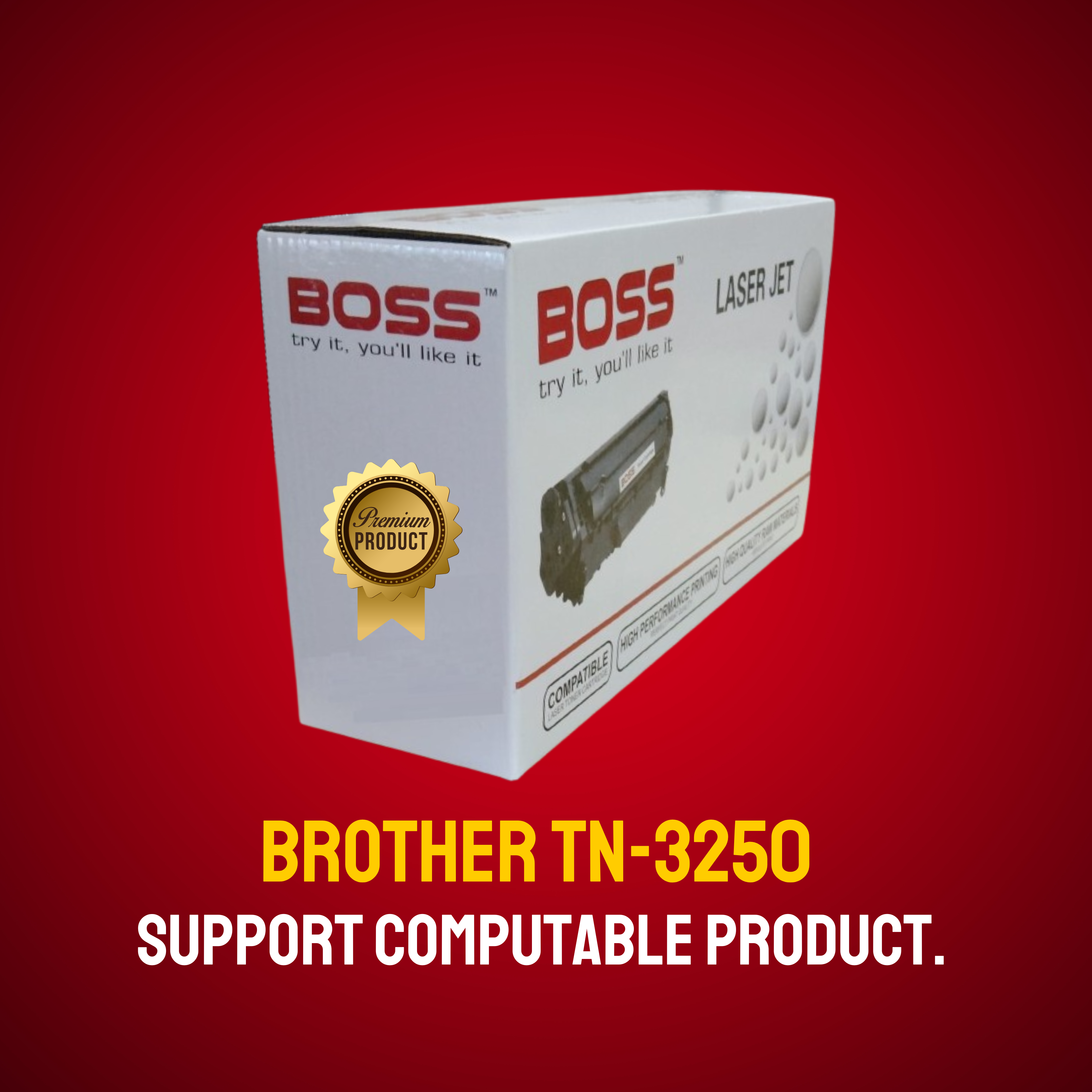 Brother TN-3250 Chinese Toner Cartridge # BOSS BRAND