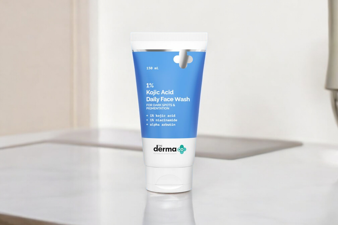 Derma Co 1% Kojic Acid Daily Face Wash 100ml_img_0
