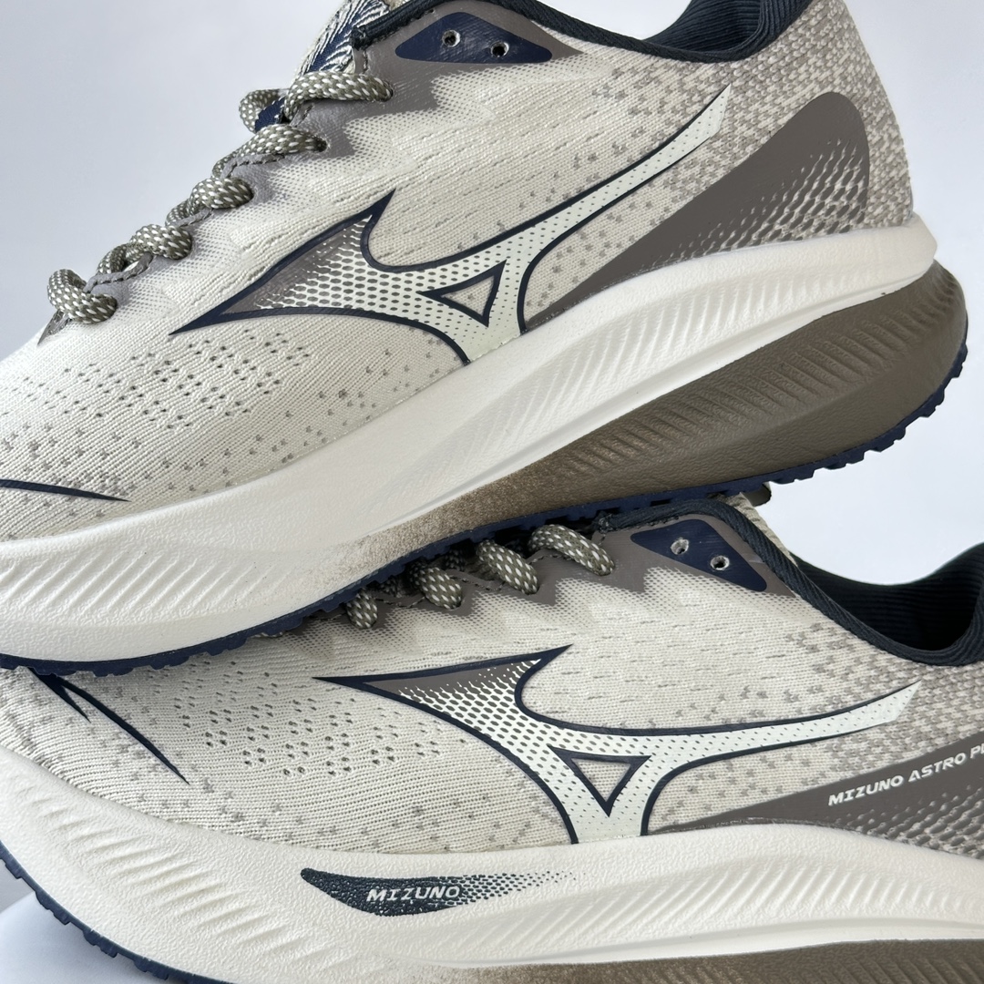 Mizuno Astro Plus Off White Brown  (1:1)_img_2