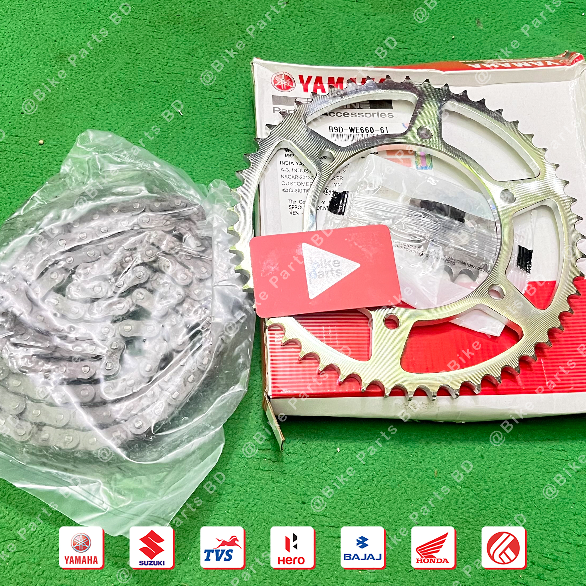 Chain Sprocket set for Yamaha MT15 V1 bike._img_1