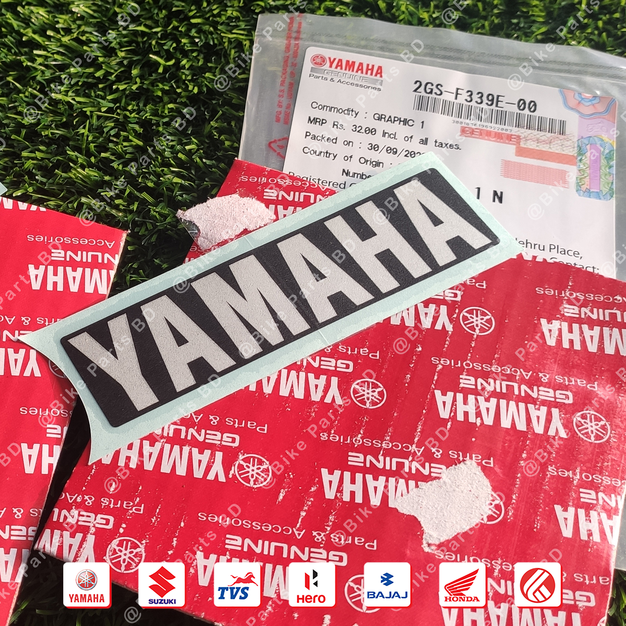 Yamaha Original Fork Sticker (2 Pcs) for Yamaha all bike._img_1