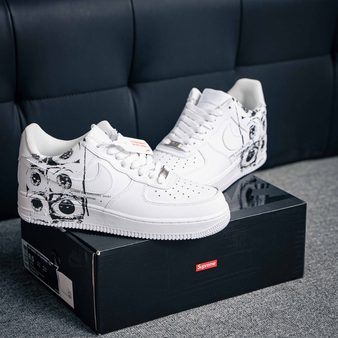 Nike Air Force 1 Low Supreme Comme des Garcons SHIRT (1:1)_img_0