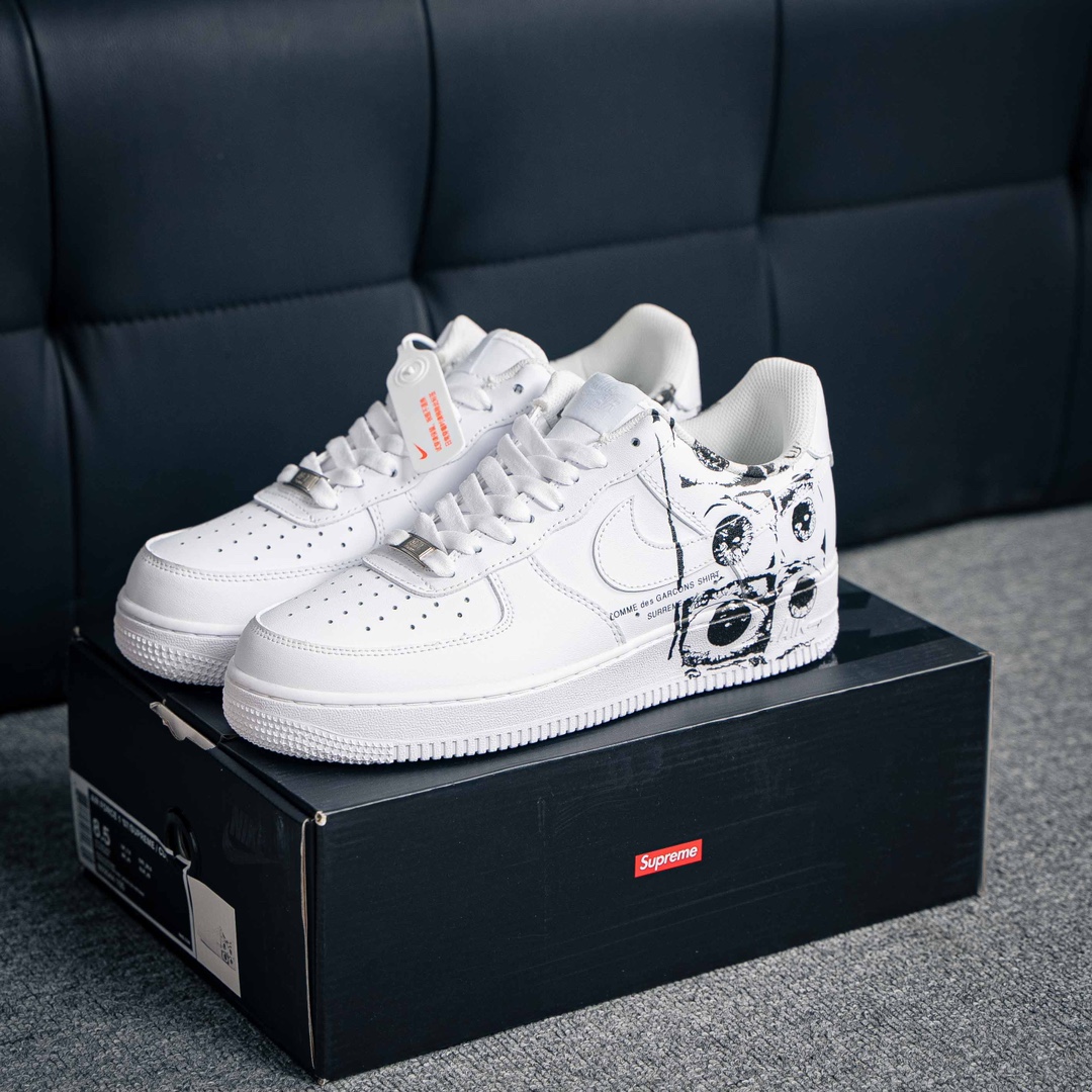 Nike Air Force 1 Low Supreme Comme des Garcons SHIRT (1:1)_img_1