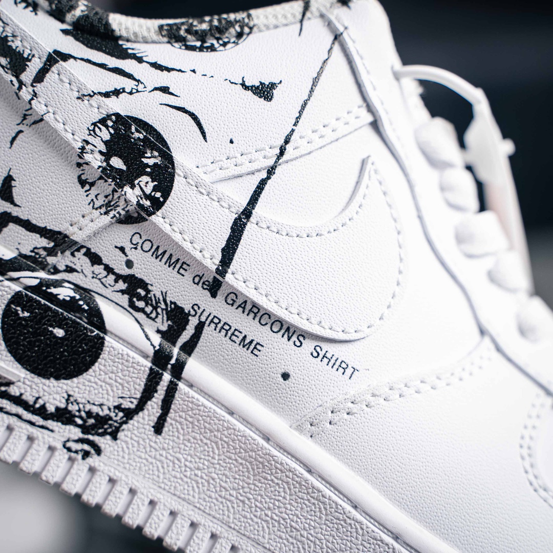 Nike Air Force 1 Low Supreme Comme des Garcons SHIRT (1:1)_img_2