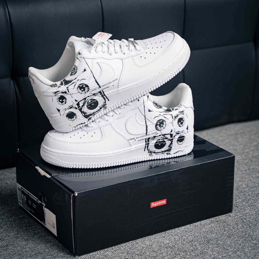 Nike Air Force 1 Low Supreme Comme des Garcons SHIRT (1:1)_img_4
