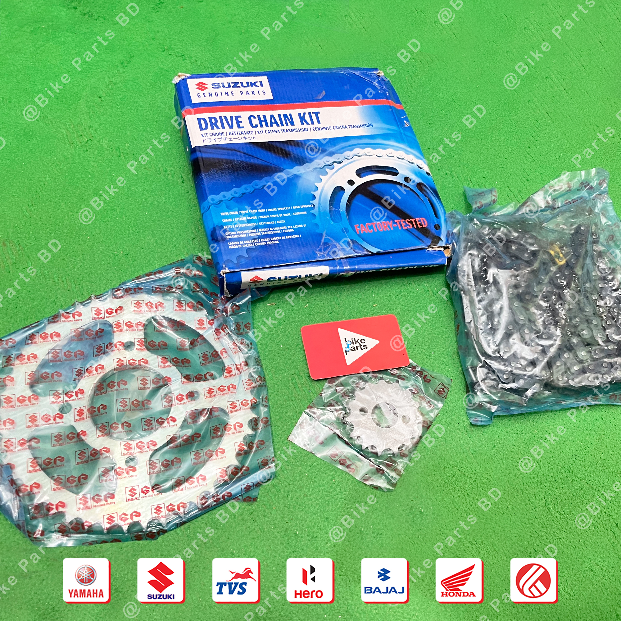 Chain Sprocket set for Suzuki Gixxer, Gixxer SF (Old & New) bike._img_1