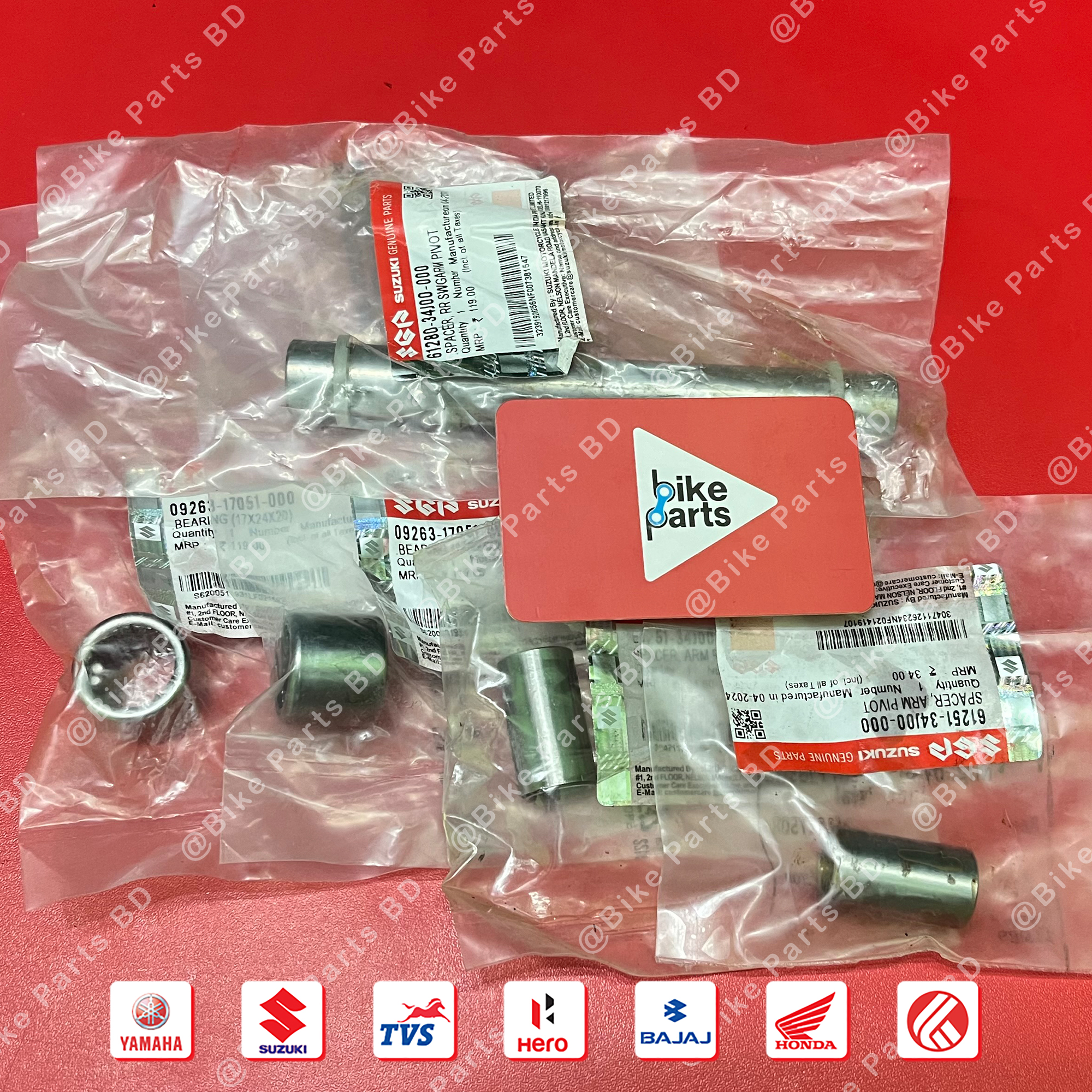 Back Chassis Bush Bearing set for Suzuki Gixxer, Gixxer SF (New Model) bike._img_1