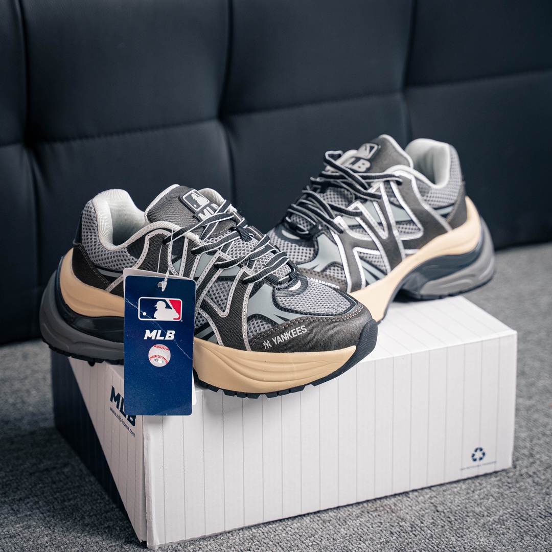 MLB Bigball Chunky Fielder Denim New York Yankees Sneakers (1:1)_img_0