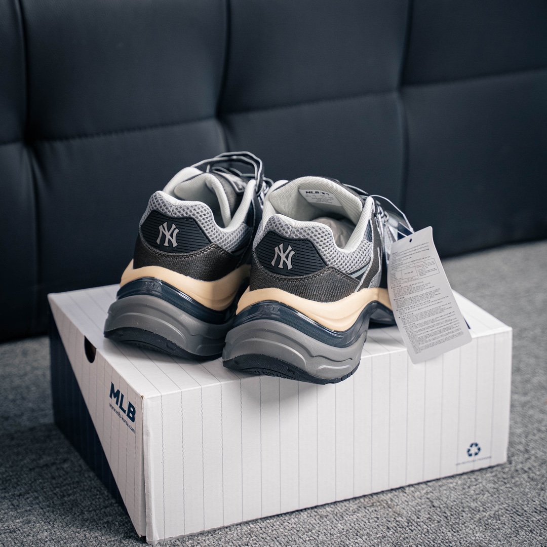 MLB Bigball Chunky Fielder Denim New York Yankees Sneakers (1:1)_img_3