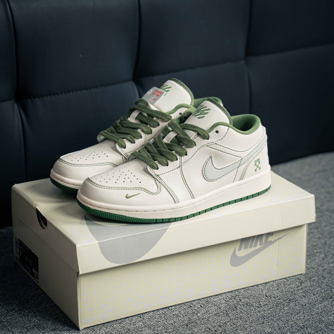 Air Jordan 1 Low x Travis Scott Olive (1:1)_img_1