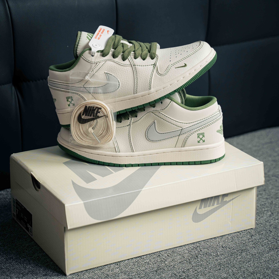 Air Jordan 1 Low x Travis Scott Olive (1:1)_img_4