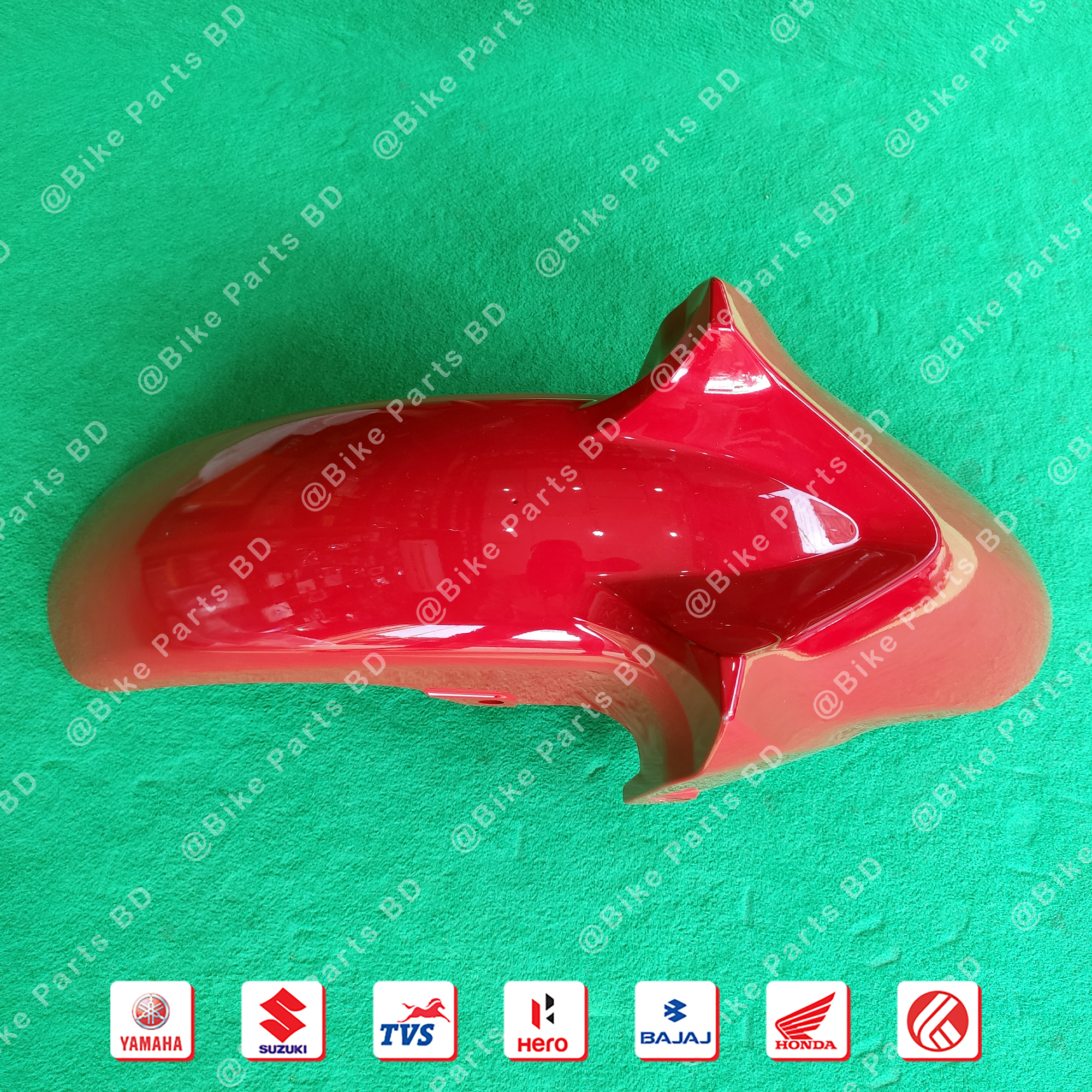 Mudguard for Yamaha FZS V1, FZS V2, Fazer V1, Fazer V2 (Red) bike._img_1