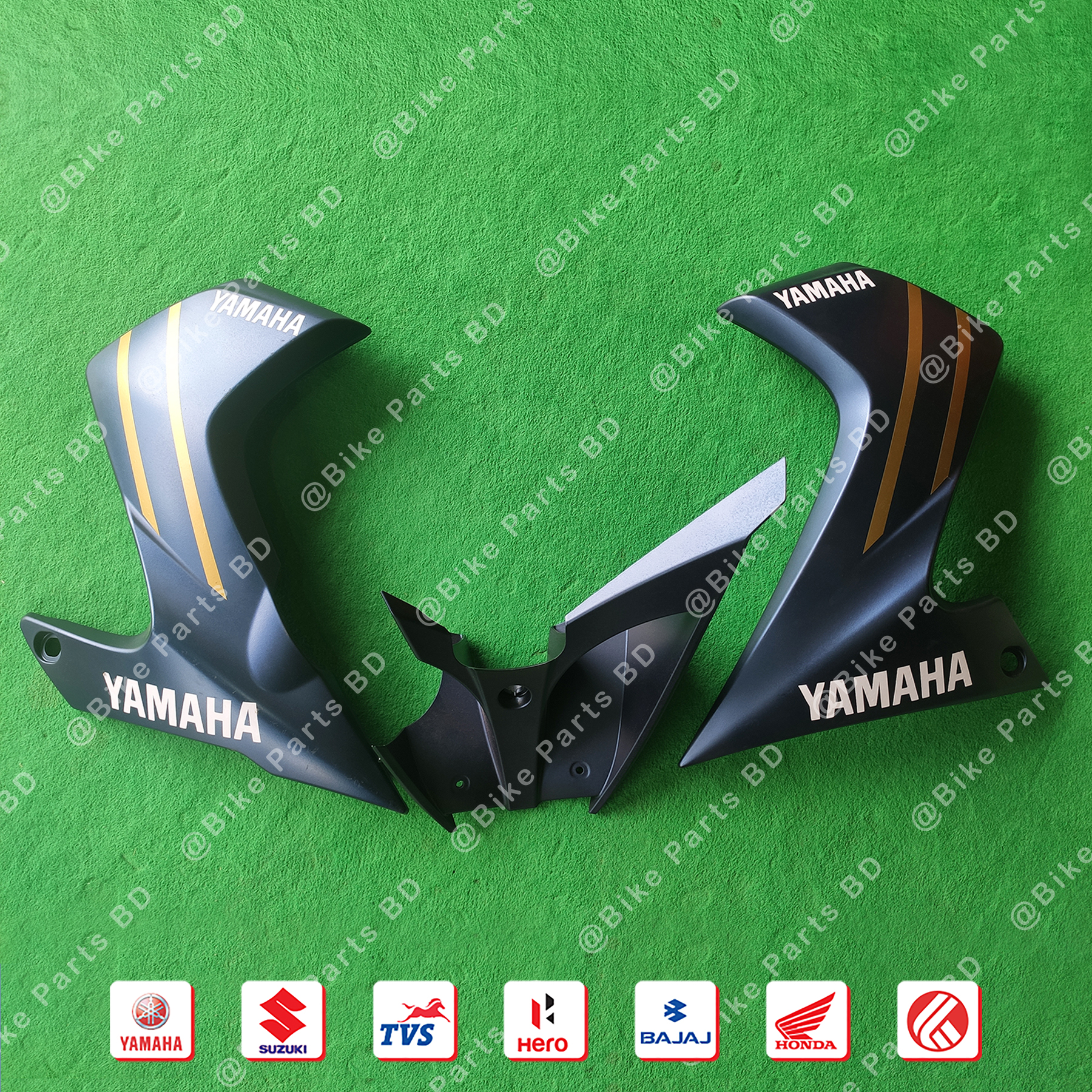 Engine Guard for Yamaha FZS V2 Armada Blue bike._img_1