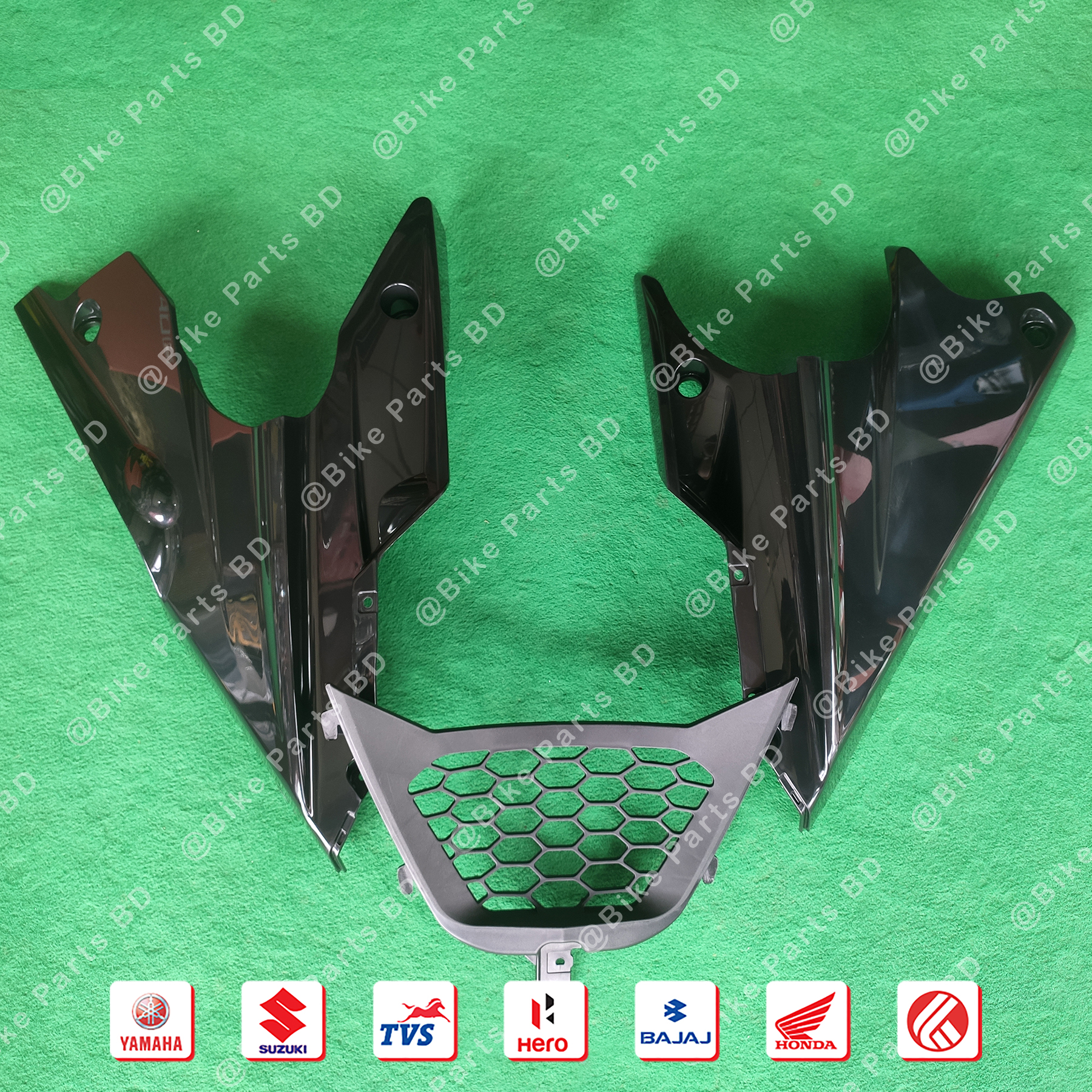 Engine guard for Yamaha FZS V2, FAZER V2 (Black Colour R15V2) bike._img_0