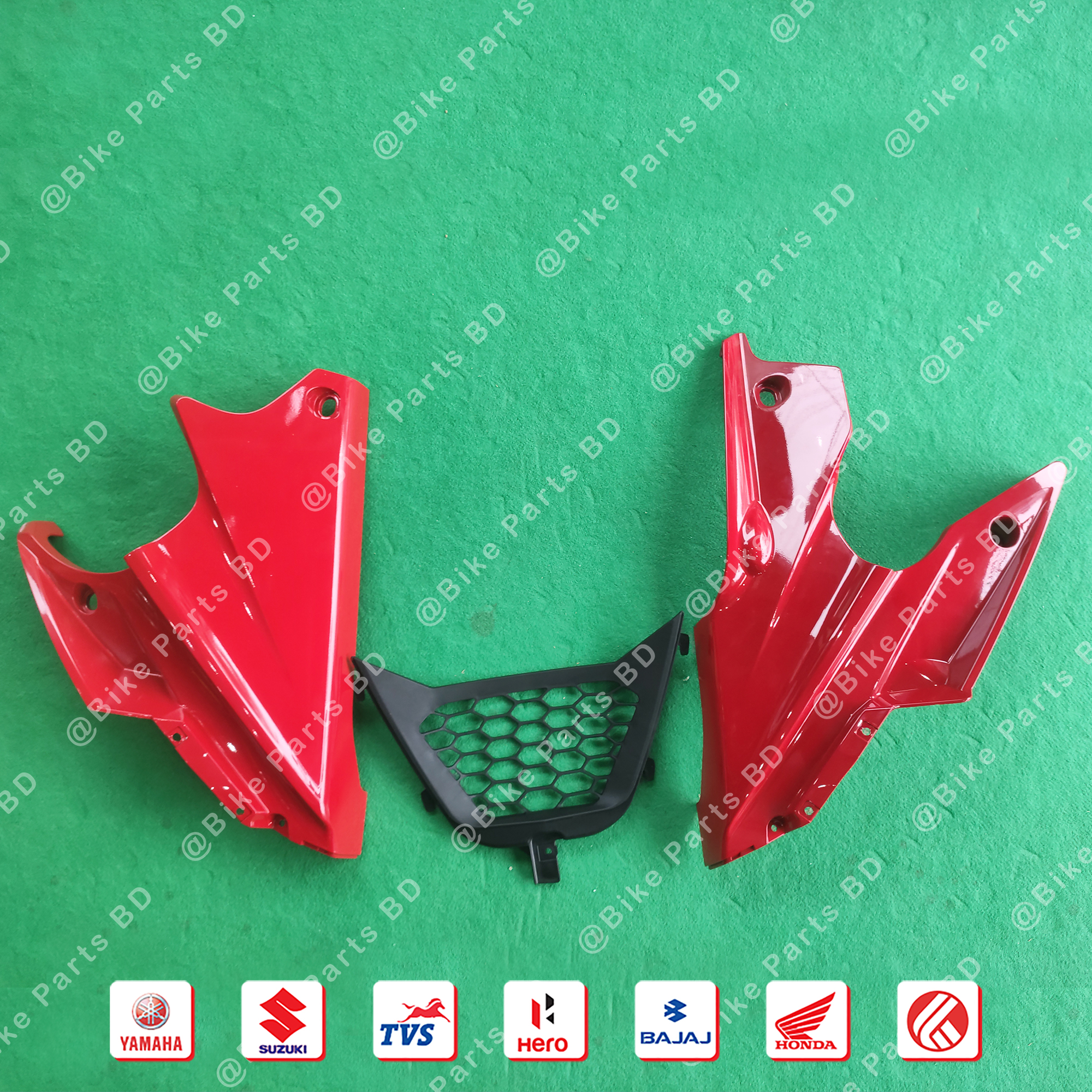 Engine guard for Yamaha FAZER V2 (Red Colour R15V2) bike._img_0